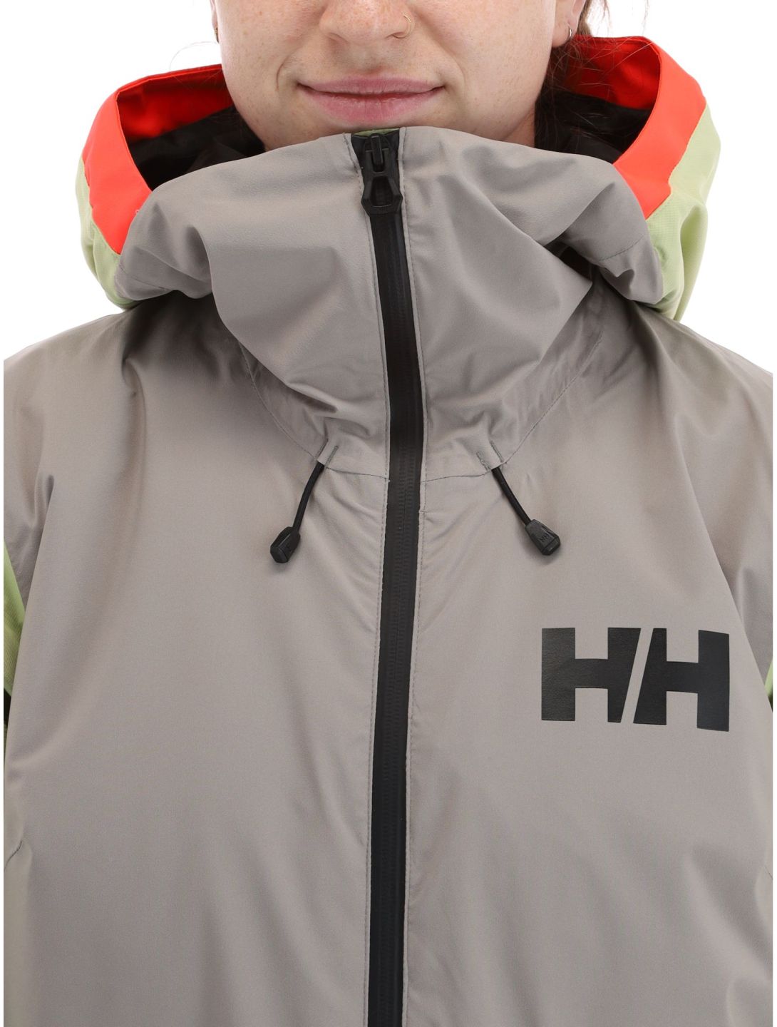 Helly Hansen, Powchaser 2.0 ski-jas dames Iced Matcha groen 