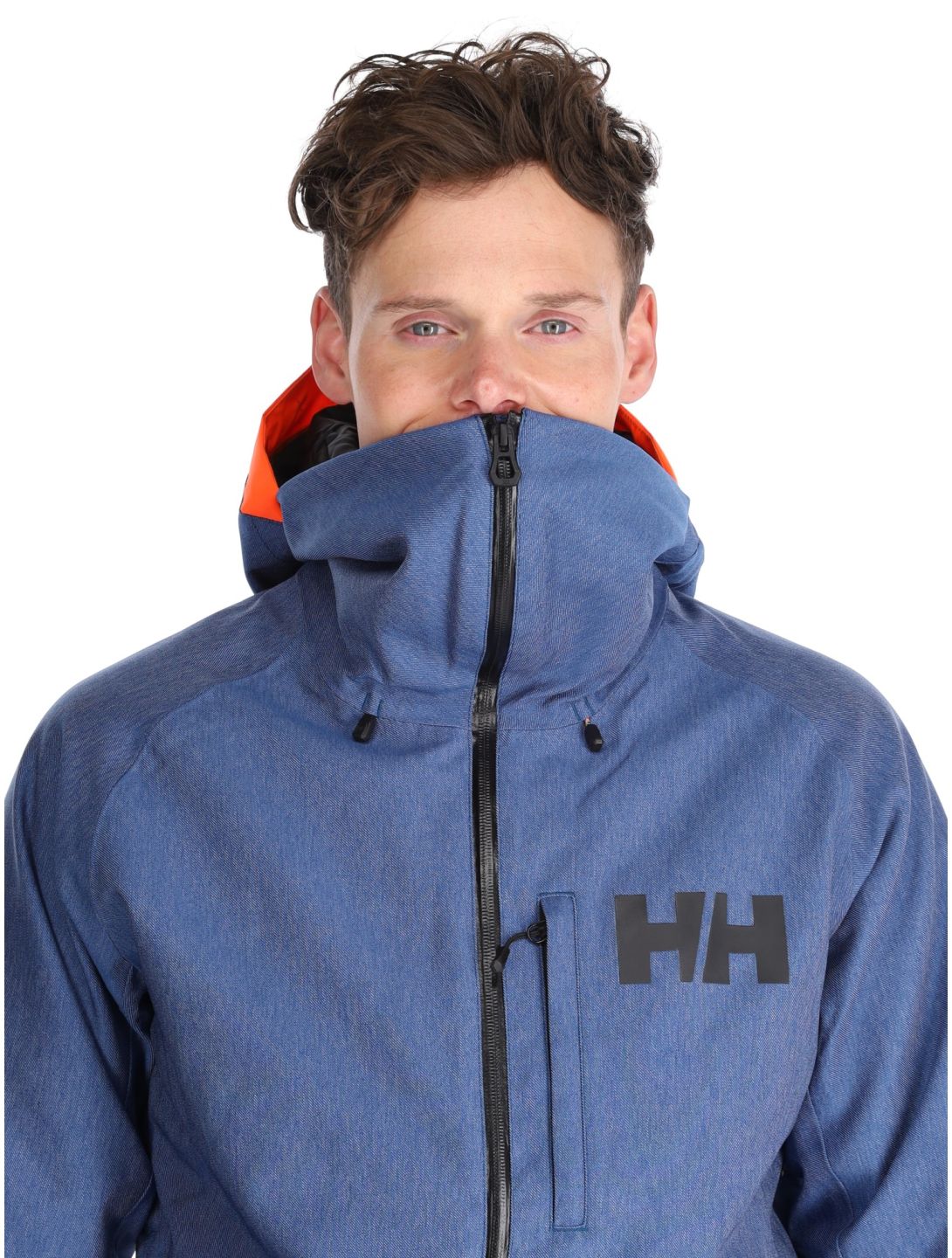 Helly Hansen, Powderface AA Jas gevoerd heren Deep Fjord Blauw 