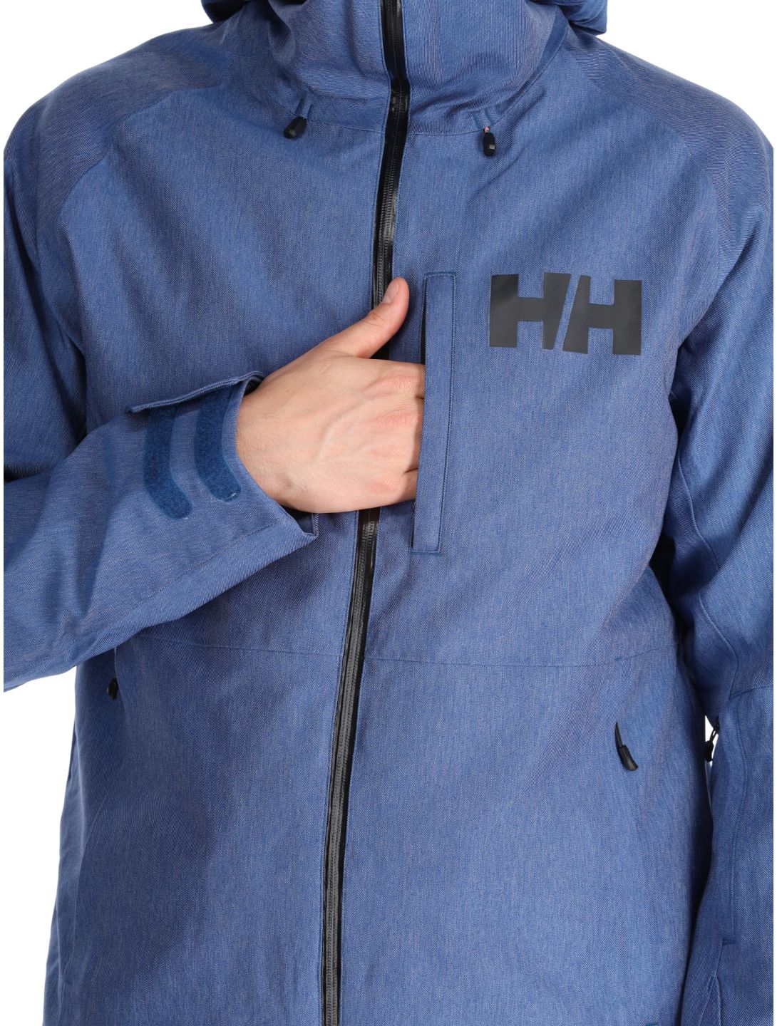 Helly Hansen, Powderface AA Jas gevoerd heren Deep Fjord Blauw 