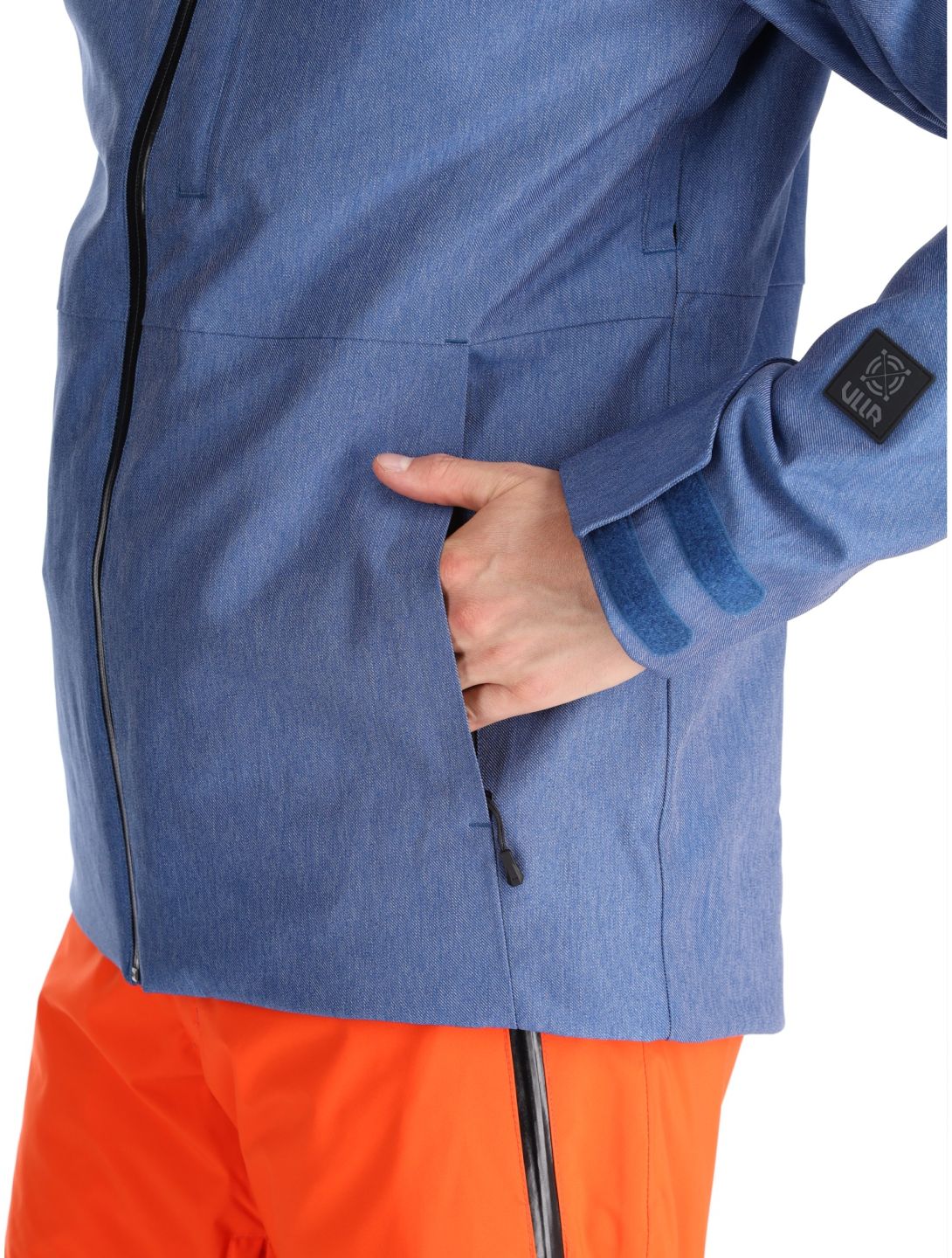 Helly Hansen, Powderface AA Jas gevoerd heren Deep Fjord Blauw 