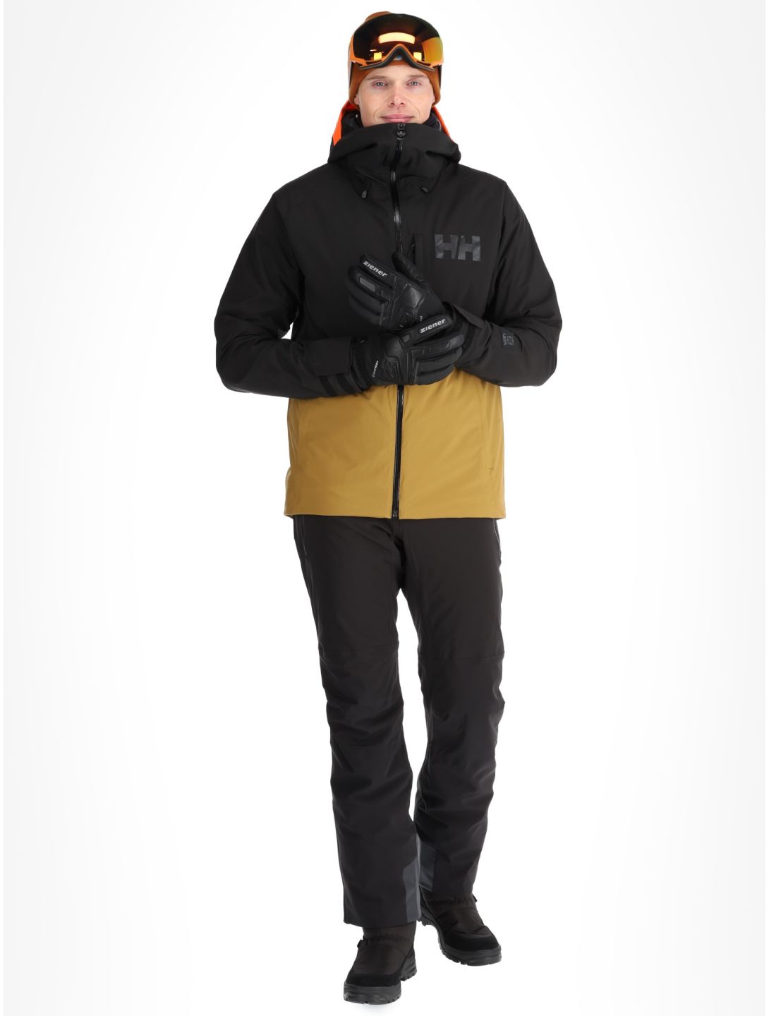 Helly Hansen, Powderface AA Jas gevoerd heren Lynx Geel 