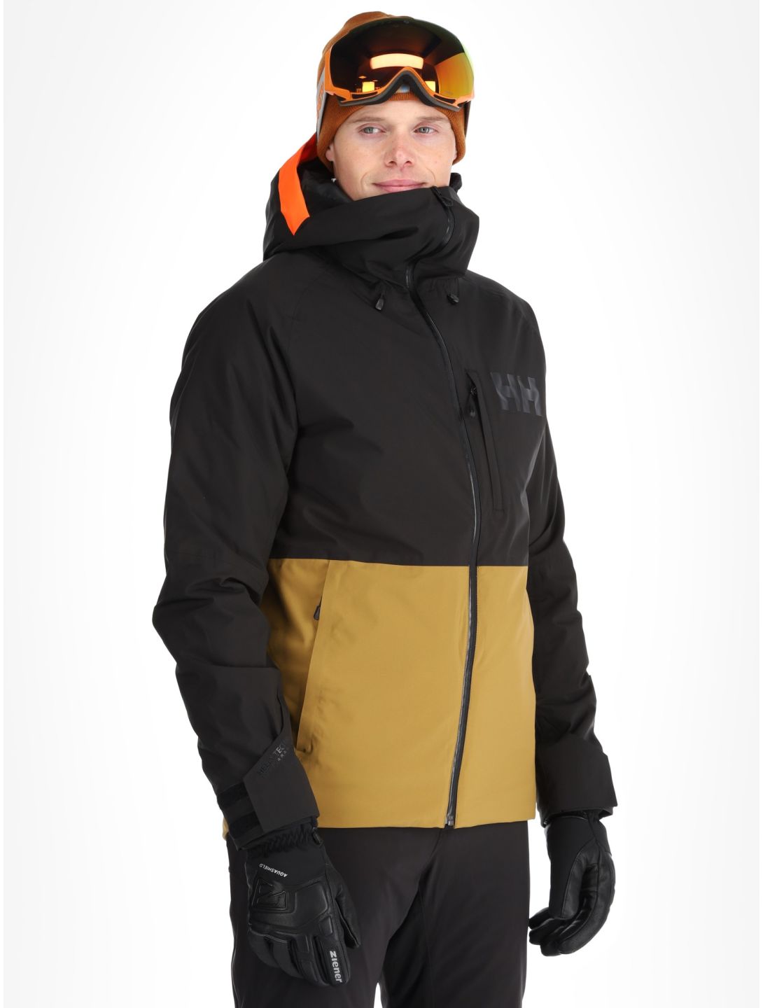 Helly Hansen, Powderface AA Jas gevoerd heren Lynx Geel 