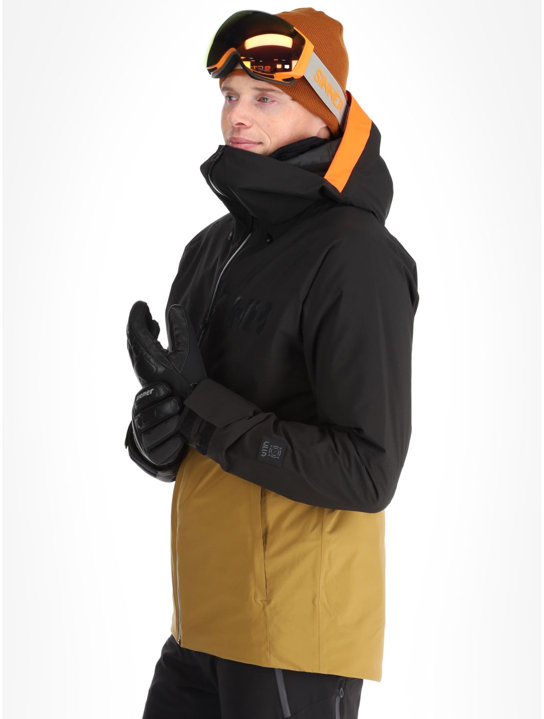 Helly Hansen, Powderface AA Jas gevoerd heren Lynx Geel 