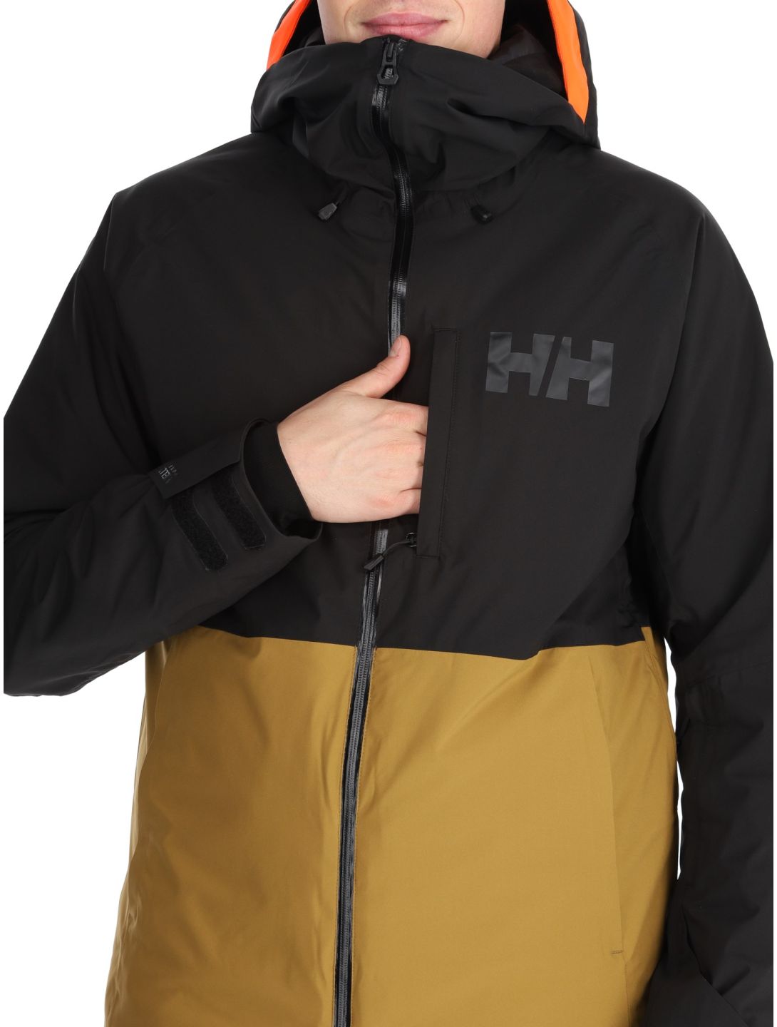 Helly Hansen, Powderface AA Jas gevoerd heren Lynx Geel 