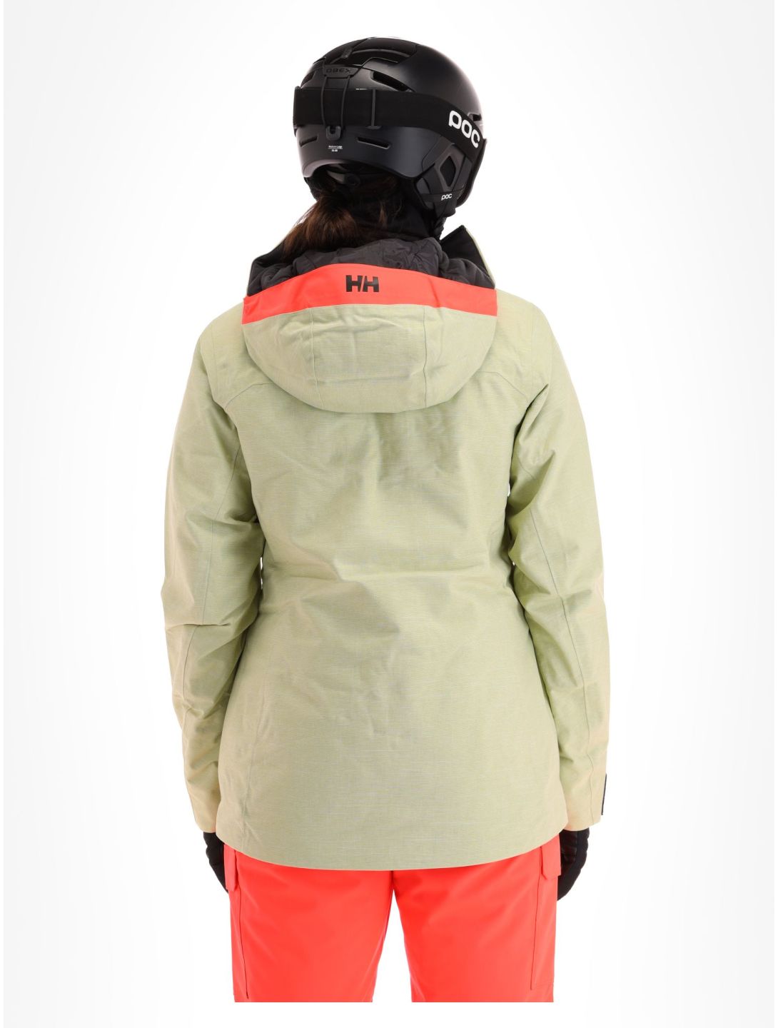 Helly Hansen, Powderqueen 3.0 ski-jas dames Iced Matcha groen 