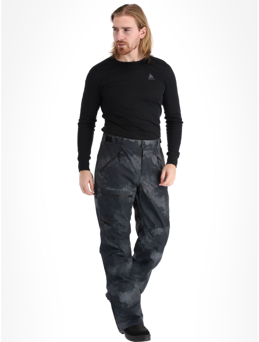 Helly Hansen, Sogn Cargo skibroek heren Black Marble zwart 