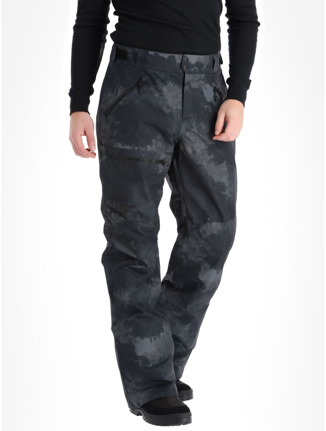 Helly Hansen, Sogn Cargo skibroek heren Black Marble zwart 