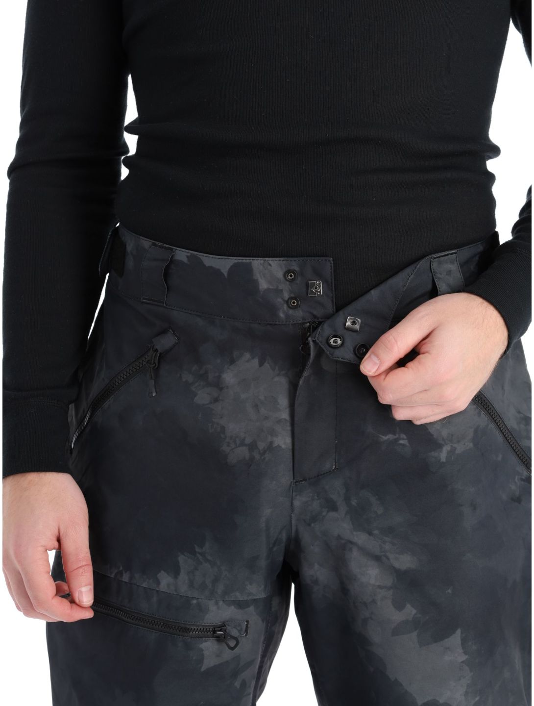 Helly Hansen, Sogn Cargo skibroek heren Black Marble zwart 