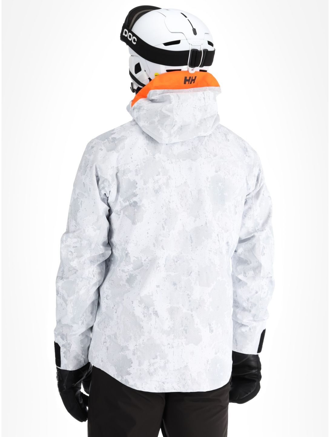 Helly Hansen, Sogn Shell 2.0 AB Hardshell jas heren Grey Fog Snow Camo AOP Grijs, Wit 