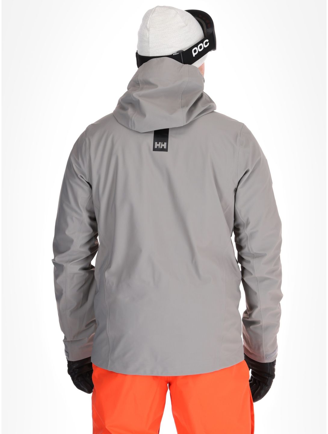 Helly Hansen, Swift 3L Shell AB Hardshell jas heren Concrete Grijs 