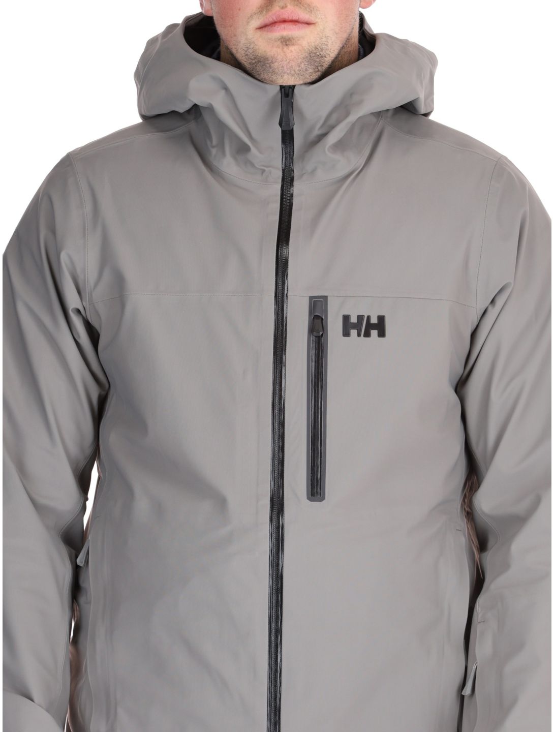 Helly Hansen, Swift 3L Shell AB Hardshell jas heren Concrete Grijs 