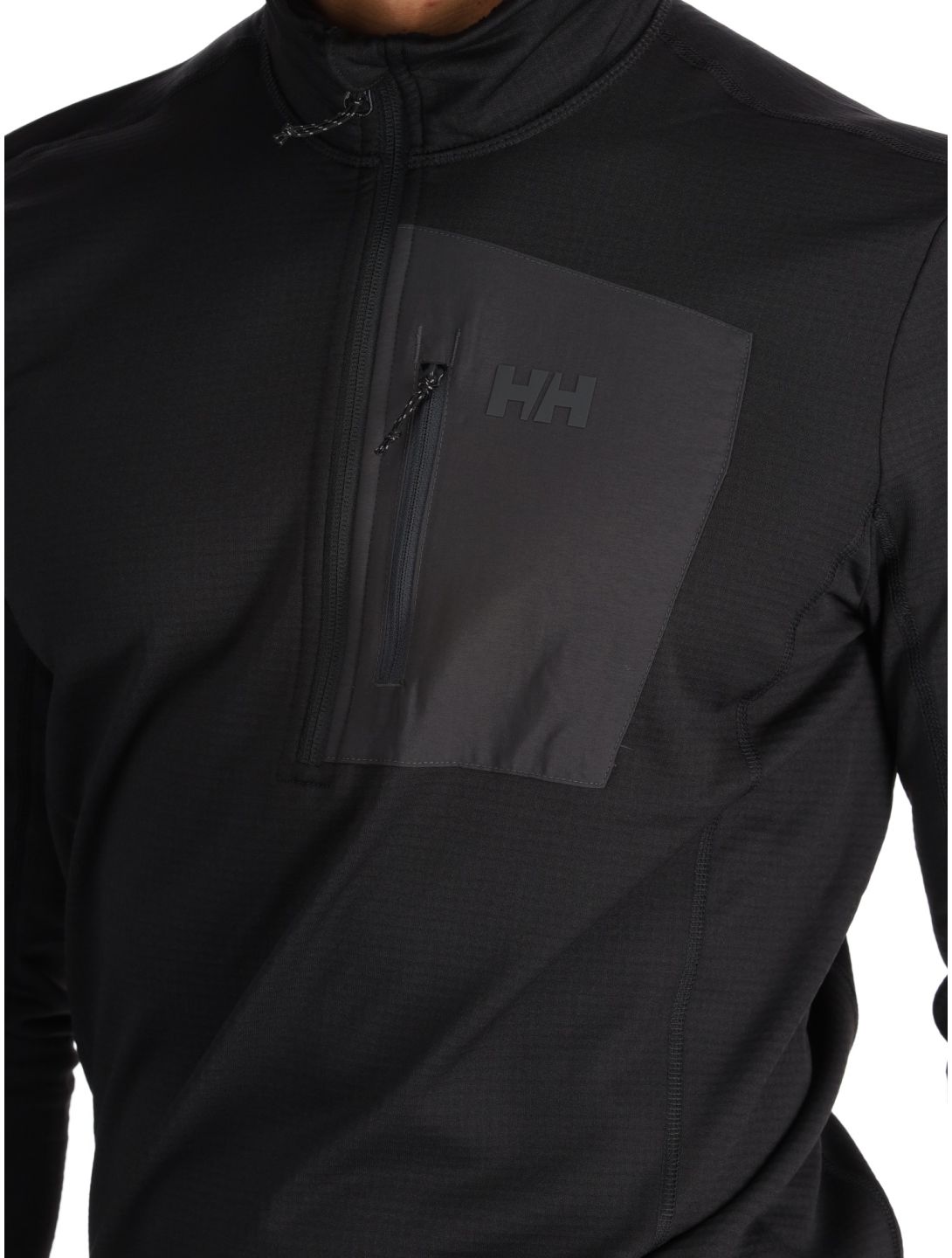 Helly Hansen, Versalite 1/2 Zip skipully heren Black zwart 