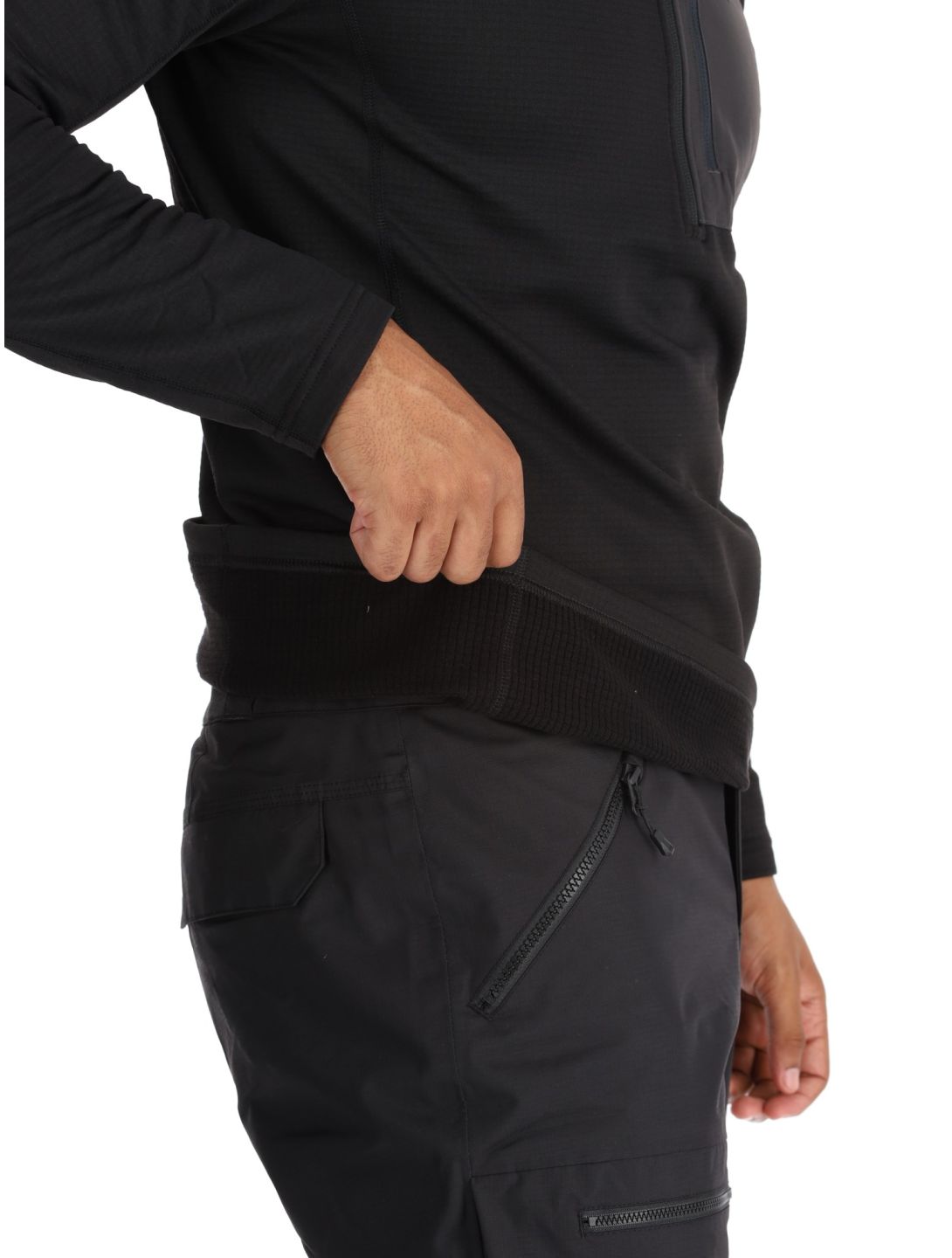 Helly Hansen, Versalite 1/2 Zip skipully heren Black zwart 