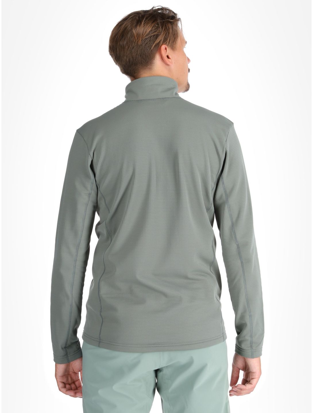 Helly Hansen, Versalite 1/2 Zip skipully heren Grey Cactus grijs, groen 