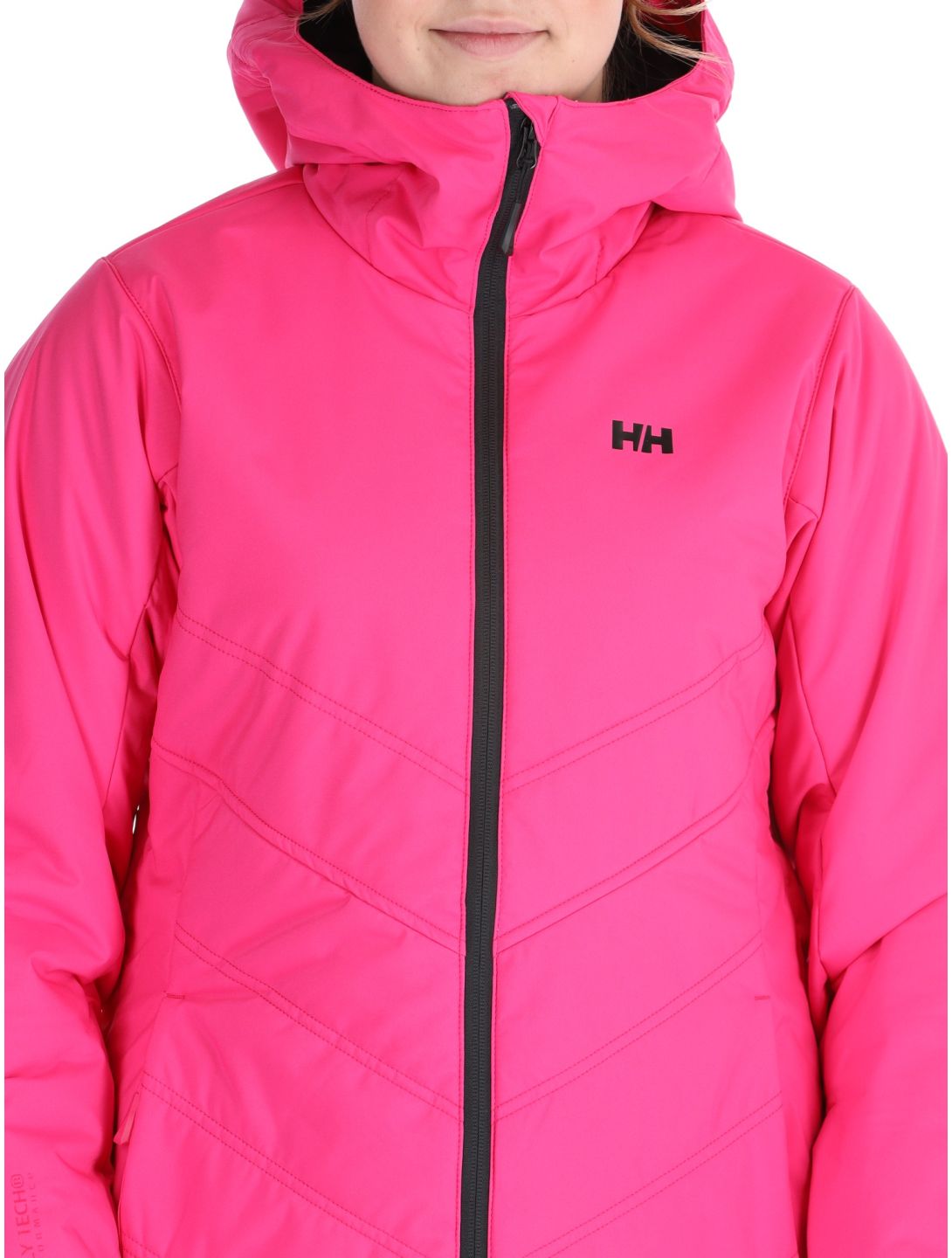 Helly Hansen, W Alpine Insulated AA Jas gevoerd dames Dragon Fruit Black Roze, Zwart 