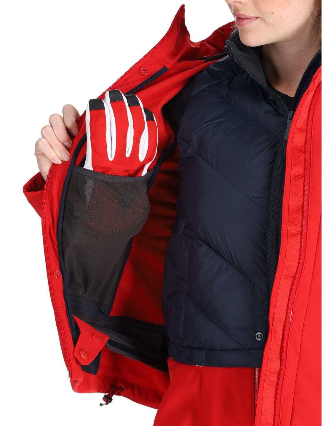 Helly Hansen, W Avanti AC Softshell jas dames Red Rood 