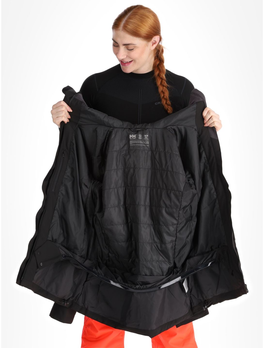 Helly Hansen, W Powshot AA Jas gevoerd dames Black Zwart 