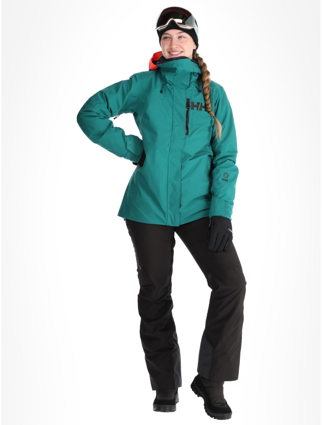 Helly Hansen, W Powshot ski-jas dames Emerald groen 