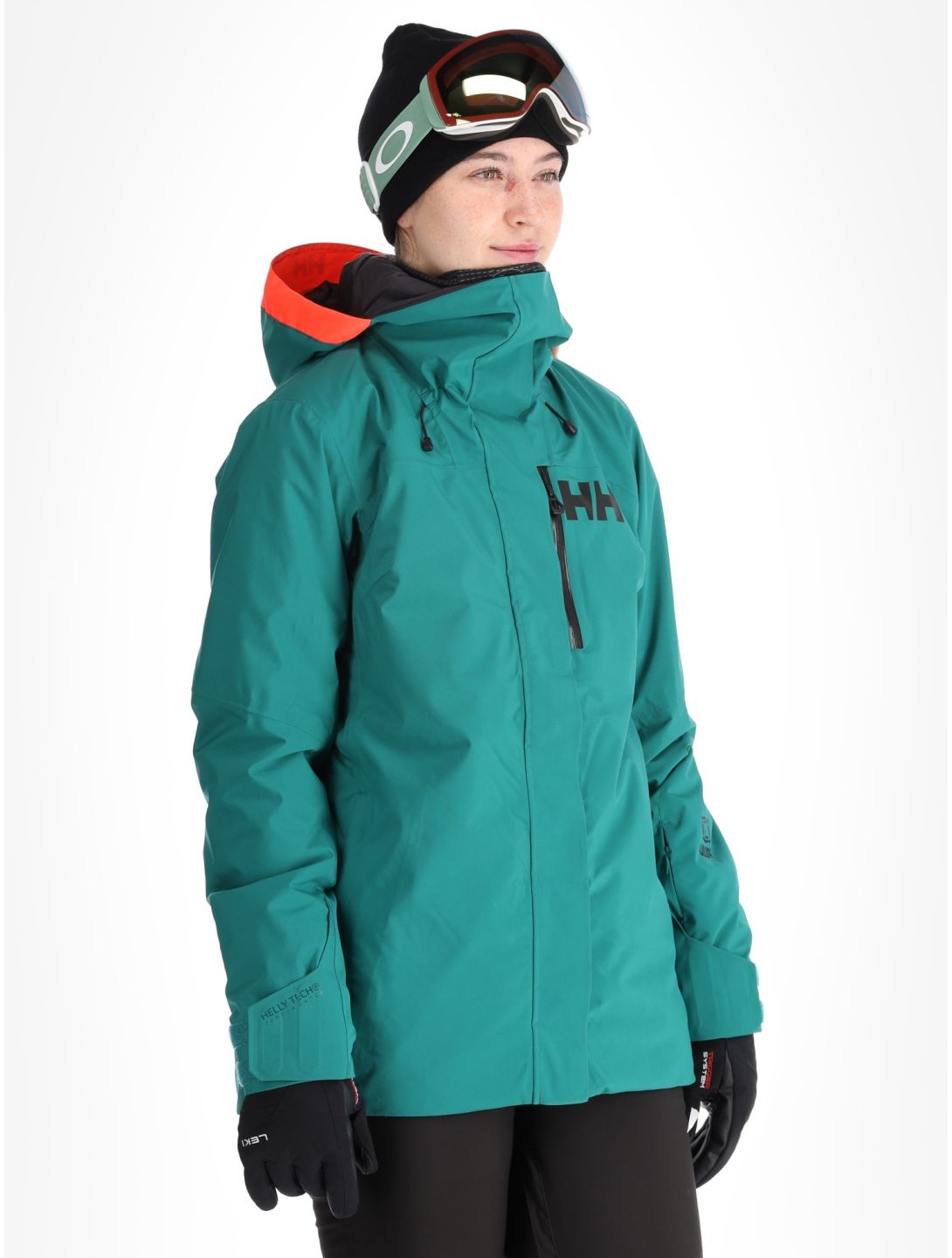 Helly Hansen, W Powshot ski-jas dames Emerald groen 