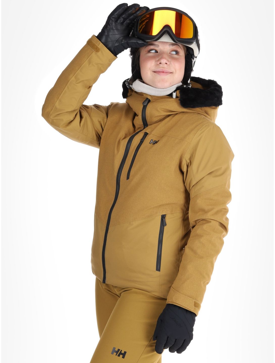 Helly Hansen, W Valdisere 2.0 AA Jas gevoerd dames Lynx Geel 