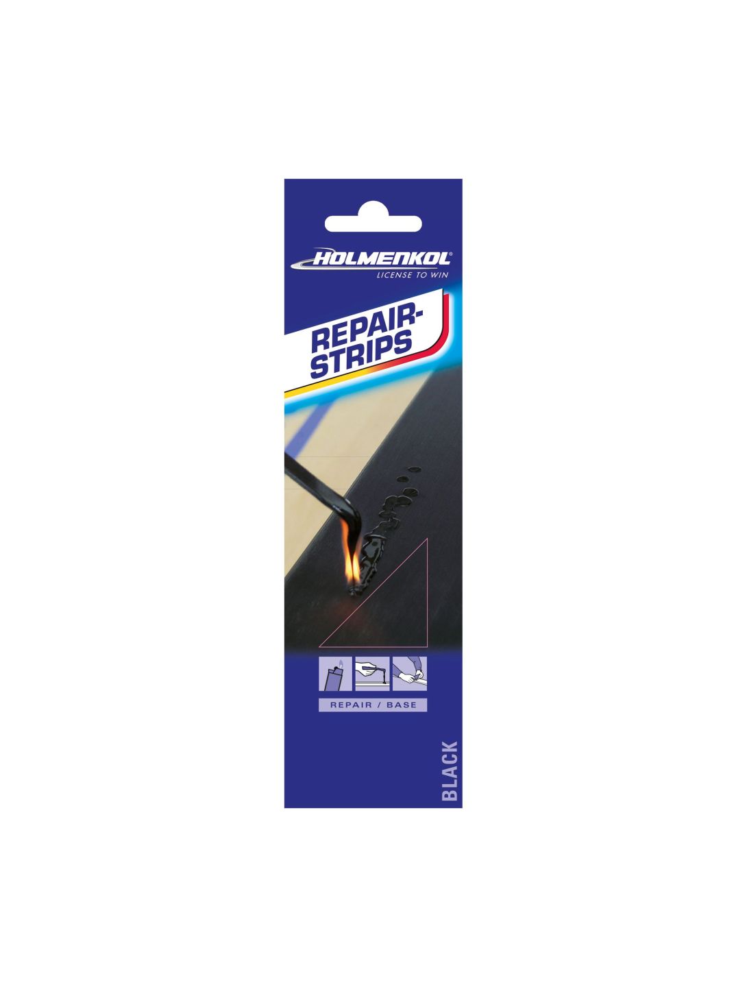 Holmenkol, Repair-Strips black 5 pcs onderhoudsproduct unisex 