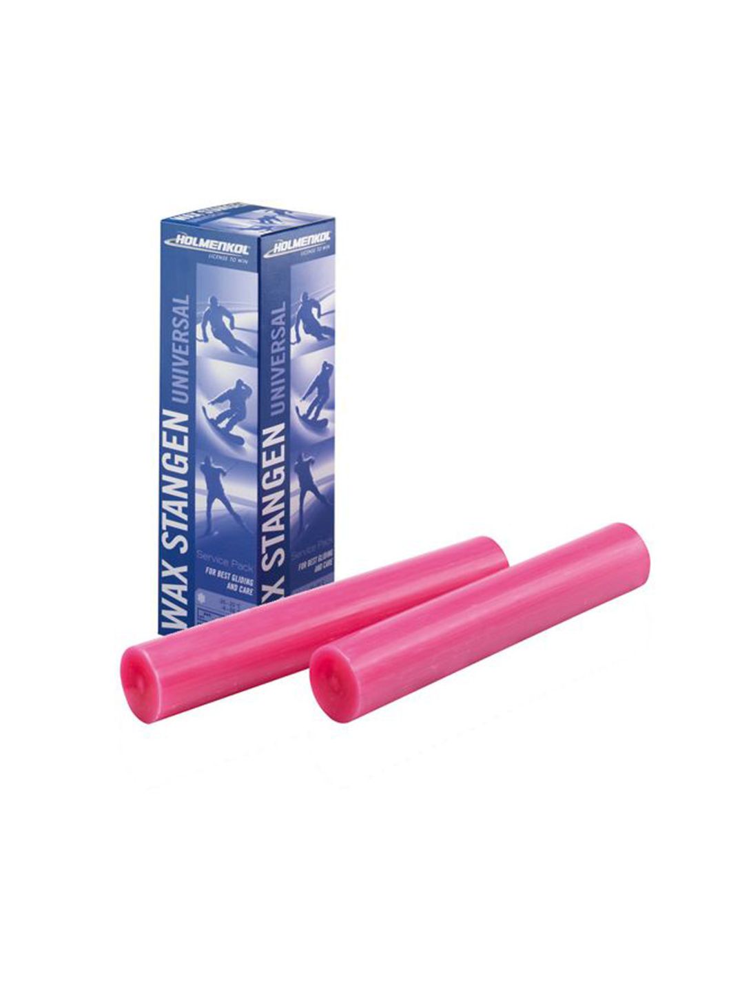 Holmenkol, Universal Wax Bar Pink 4x250g onderhoudsproduct unisex 