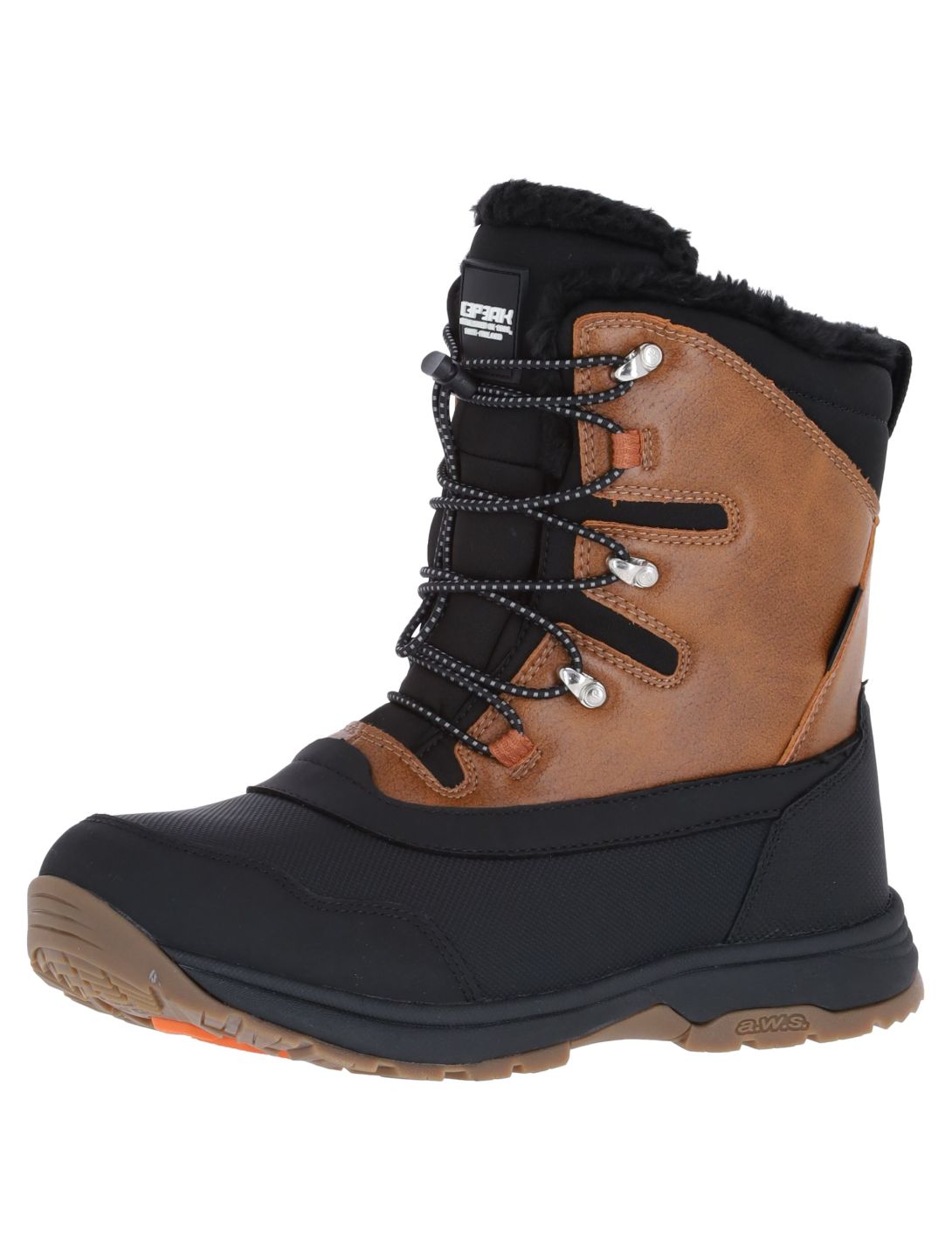 Icepeak, Almont MR MA Snowboots heren Amber Bruin 