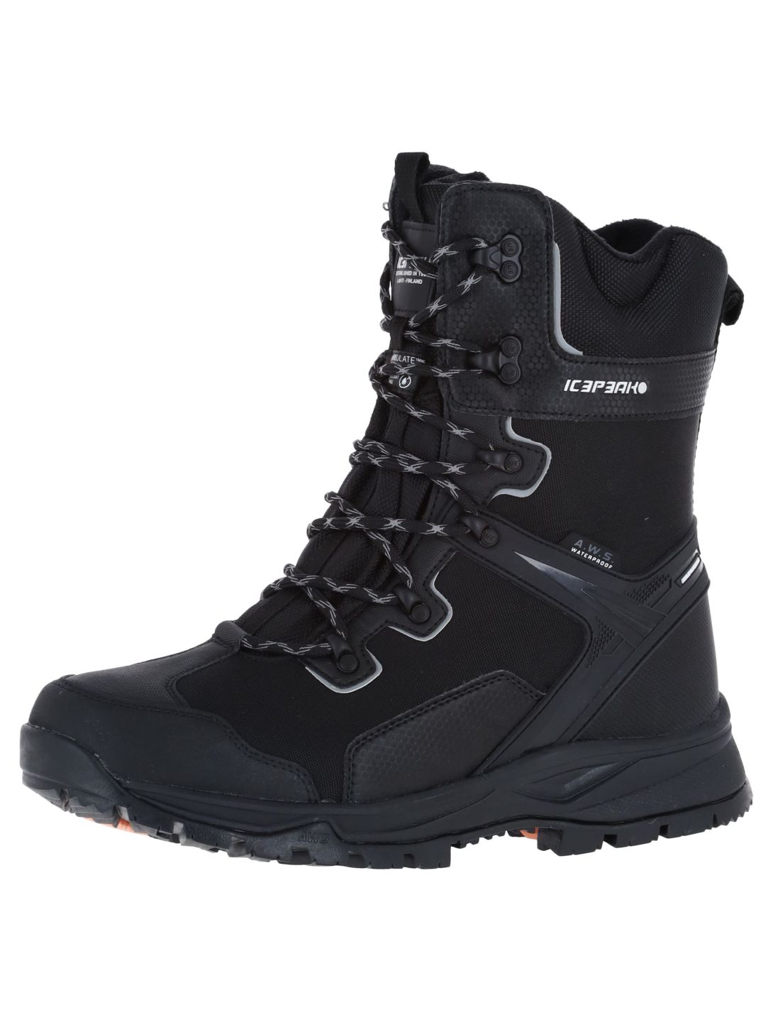 Icepeak, Arlon MR MA Snowboots heren Black Zwart 