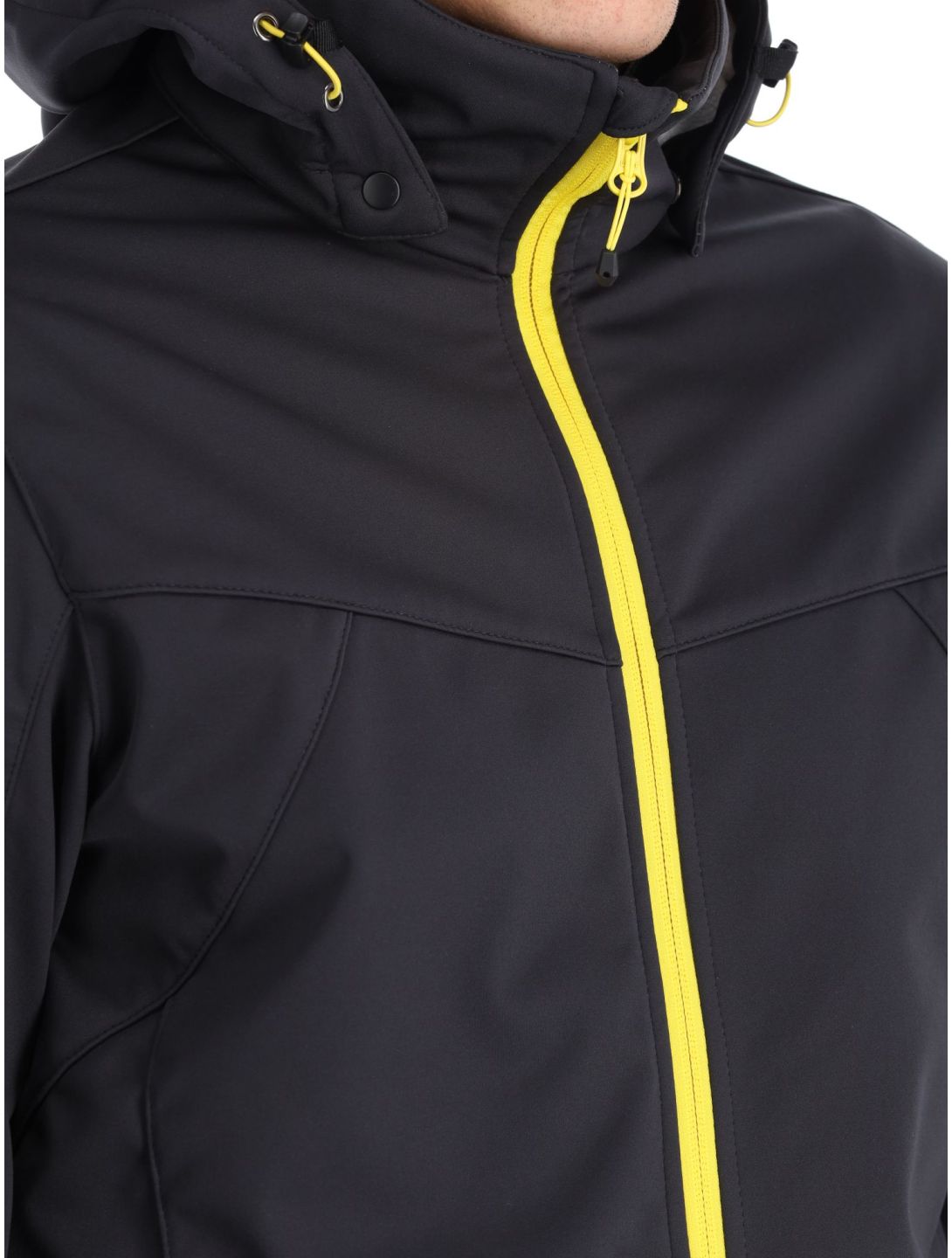 Icepeak, Biggs AC Softshell jas heren anthracite Grijs 