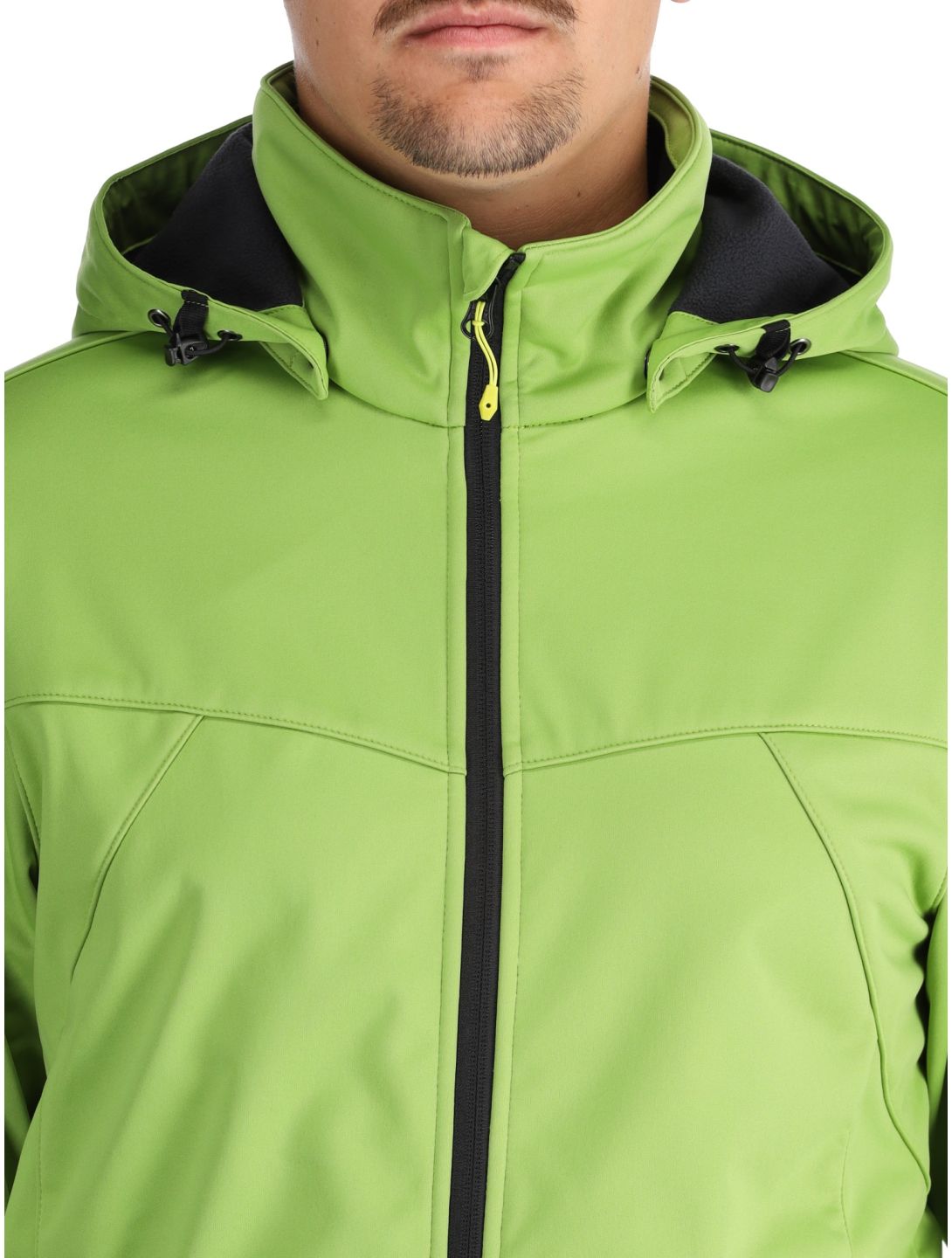 Icepeak, Biggs softshell ski-jas heren Asparagus groen 