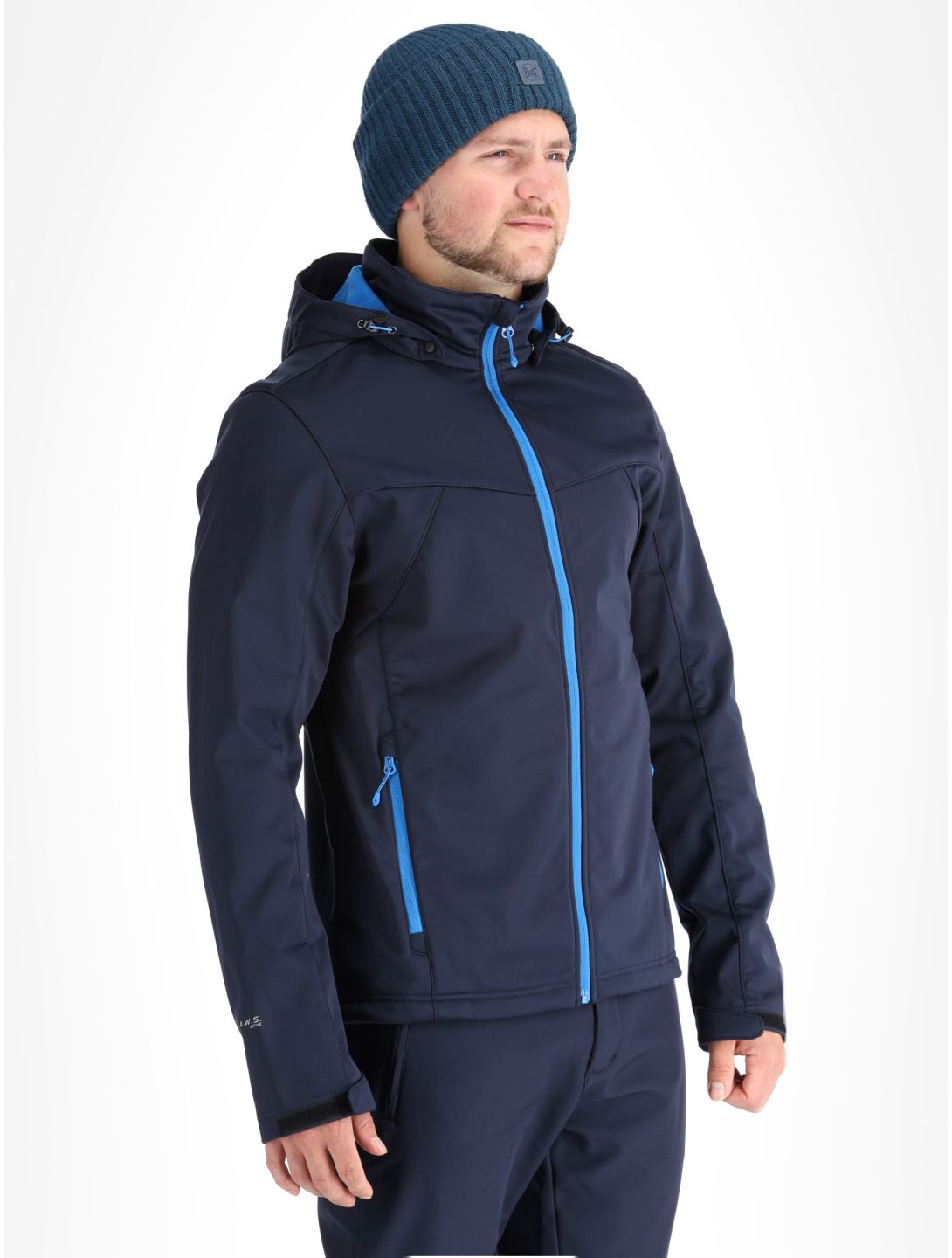 Icepeak, Biggs softshell ski-jas heren Blauw blauw 