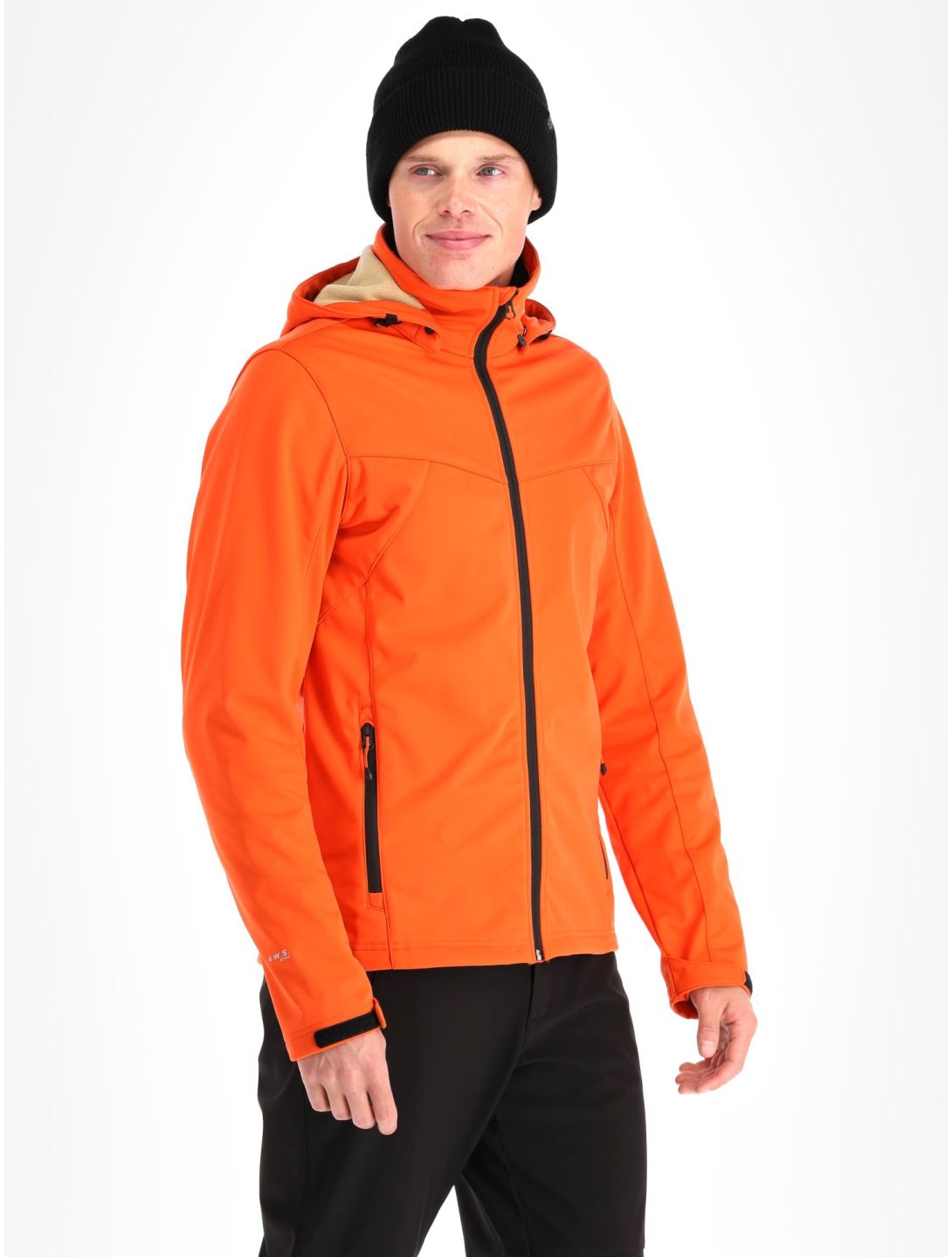 Icepeak, Biggs AC Softshell jas heren coral Rood 