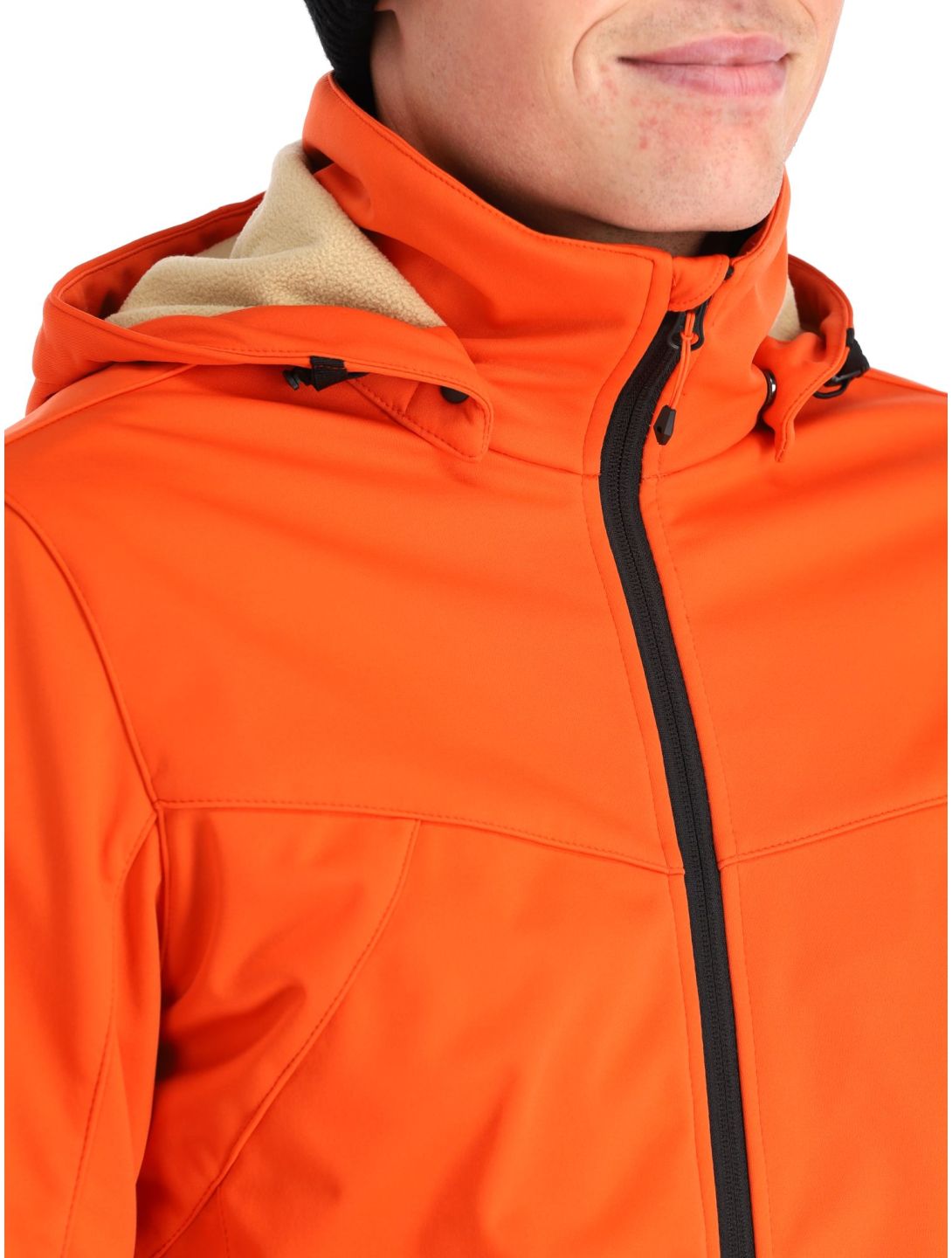 Icepeak, Biggs AC Softshell jas heren coral Rood 