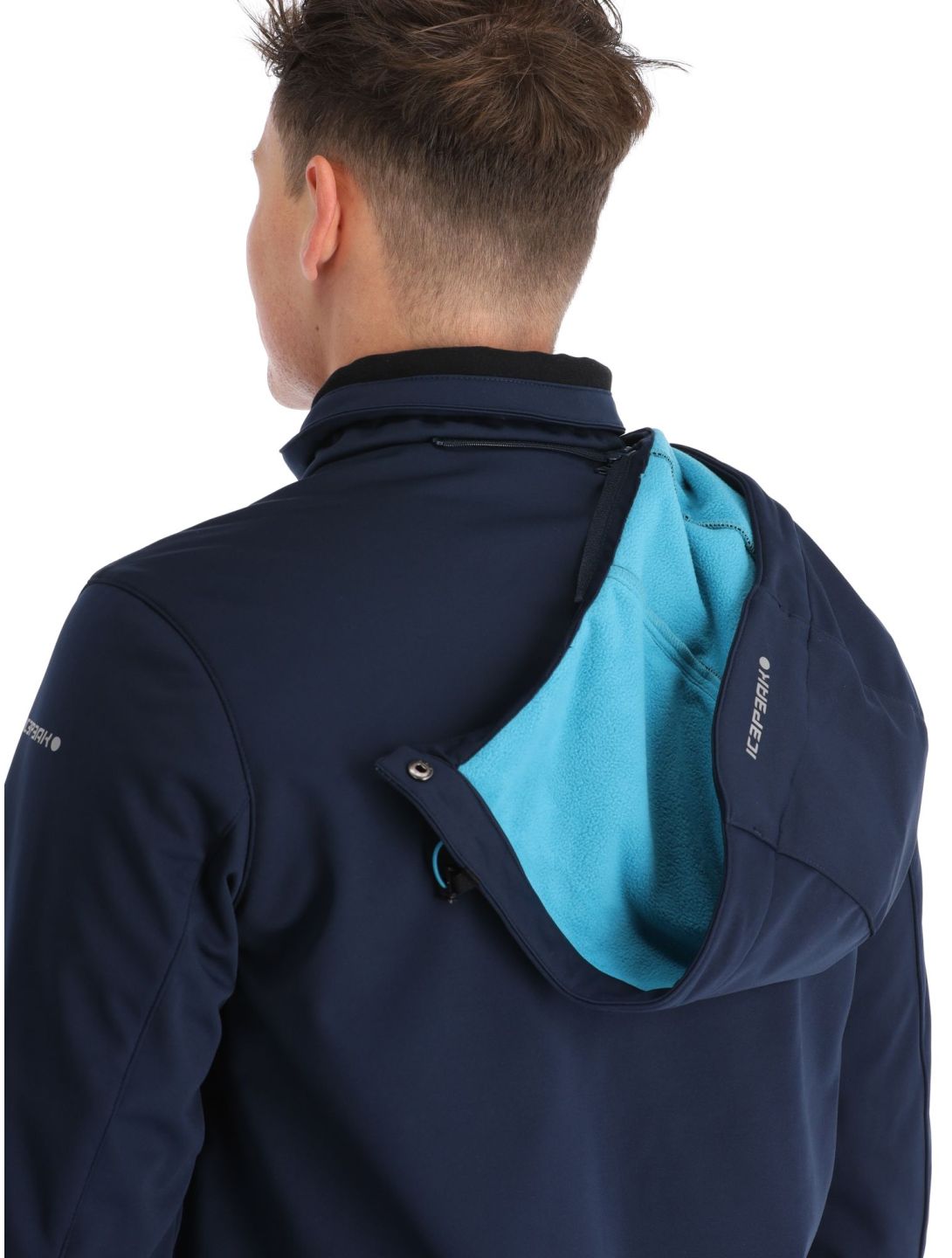 Icepeak, Biggs softshell ski-jas heren dark blauw 