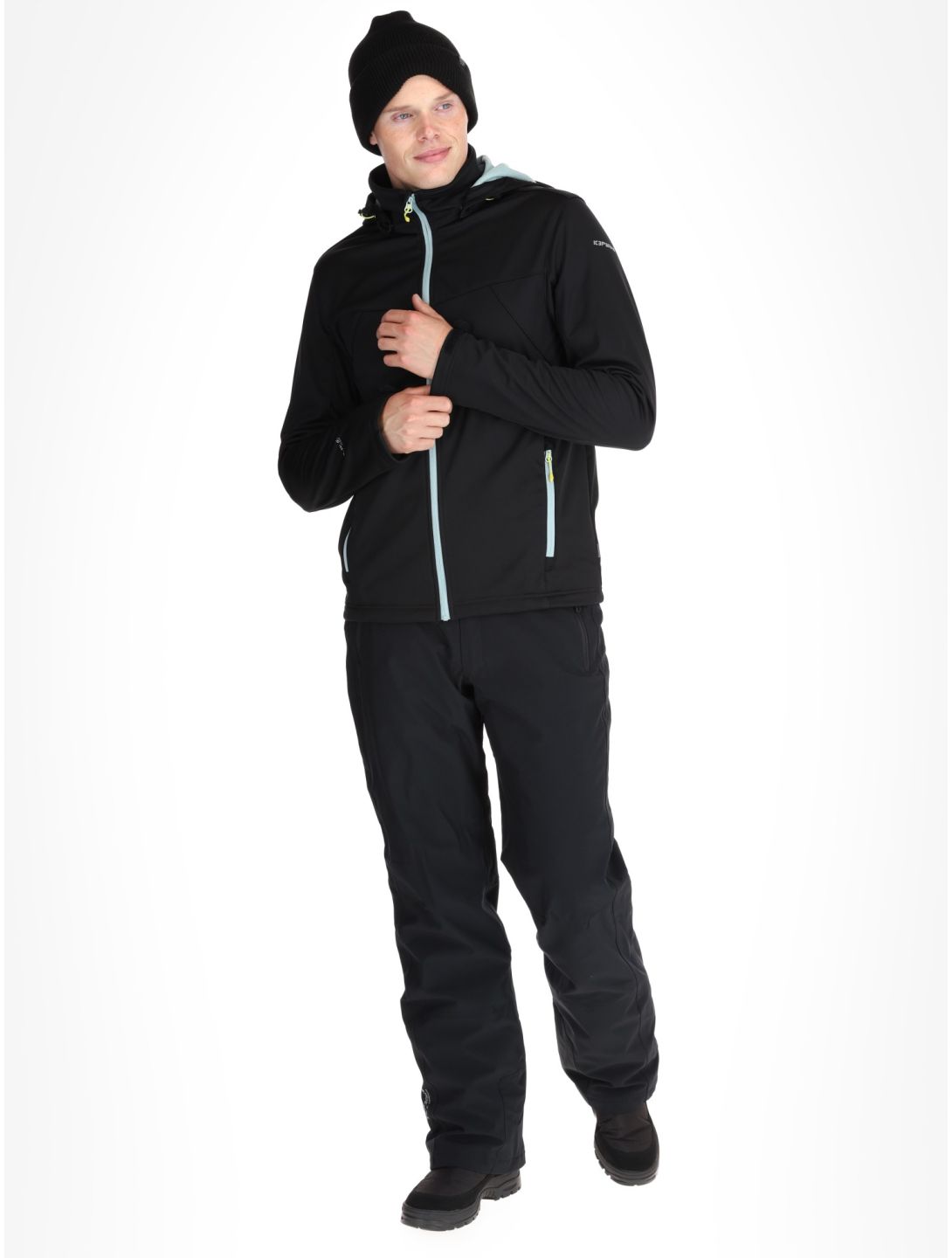 Icepeak, Biggs softshell ski-jas heren Groen groen 