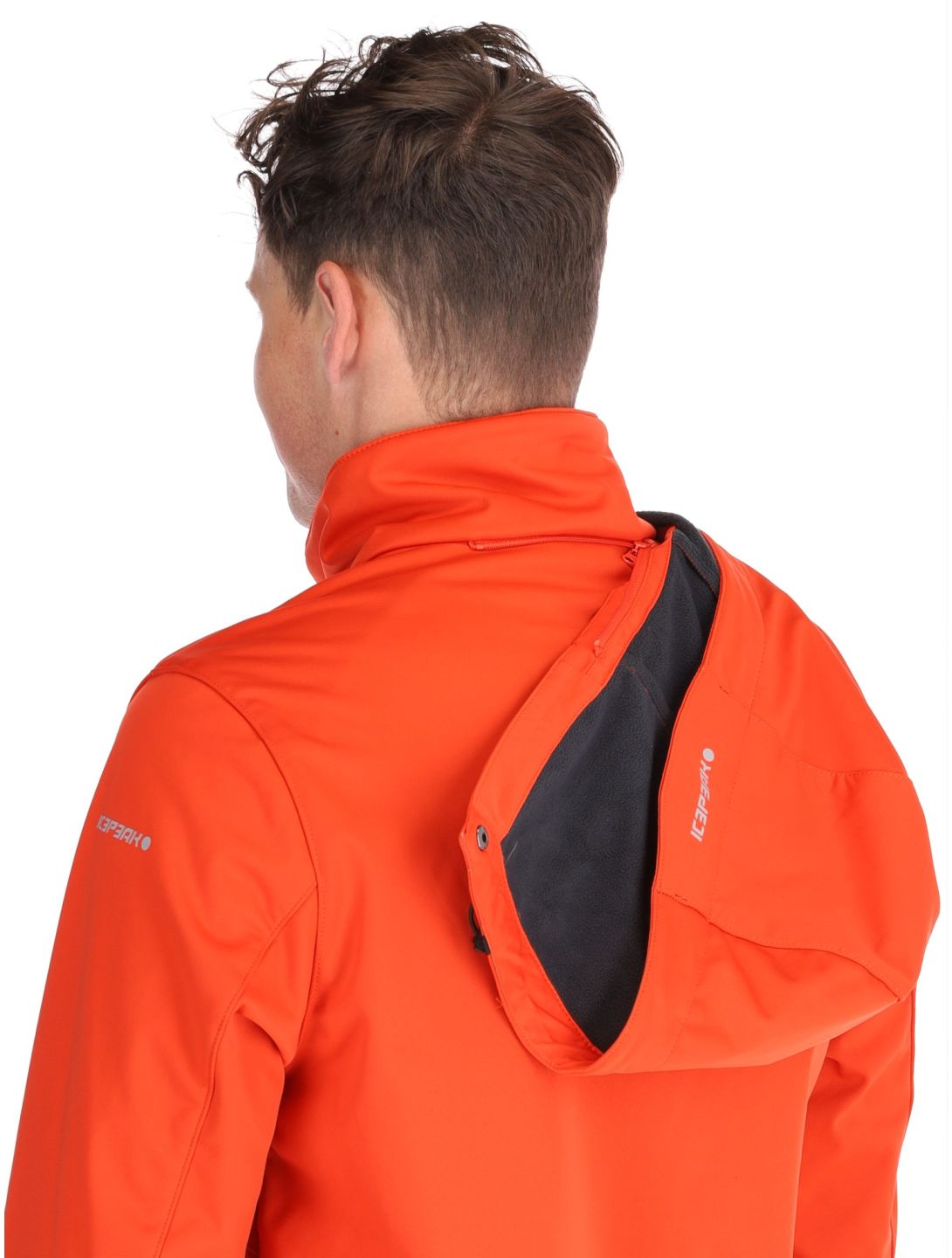 Icepeak, Biggs softshell ski-jas heren Orange oranje 