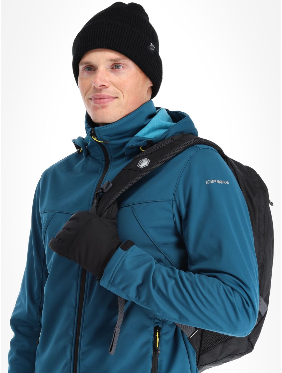 Icepeak, Biggs AC Softshell jas heren turquoise Blauw 