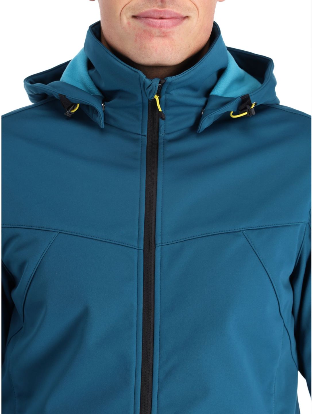 Icepeak, Biggs AC Softshell jas heren turquoise Blauw 