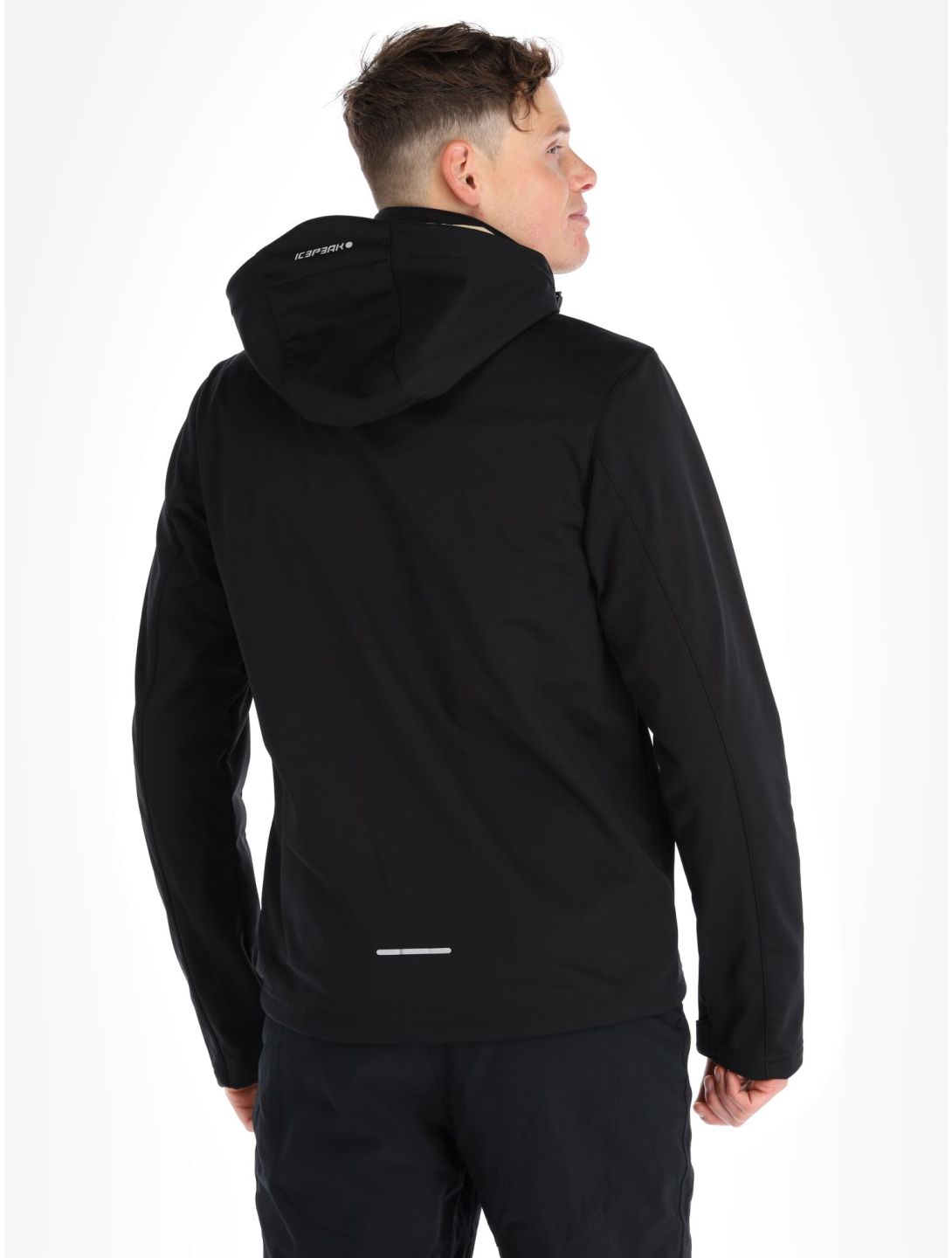 Icepeak, Biggs AC Softshell jas heren Zwart 