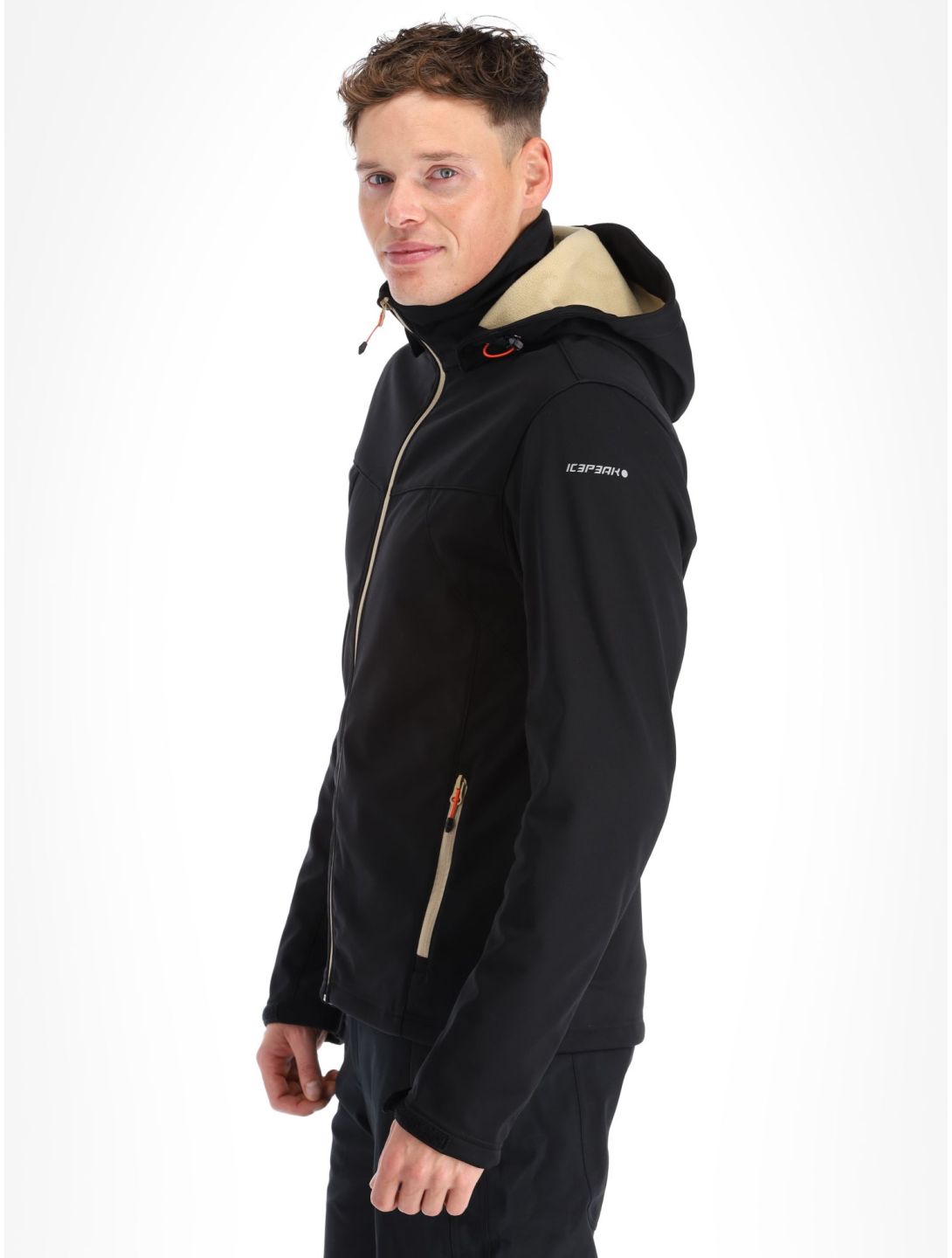 Icepeak, Biggs AC Softshell jas heren Zwart 