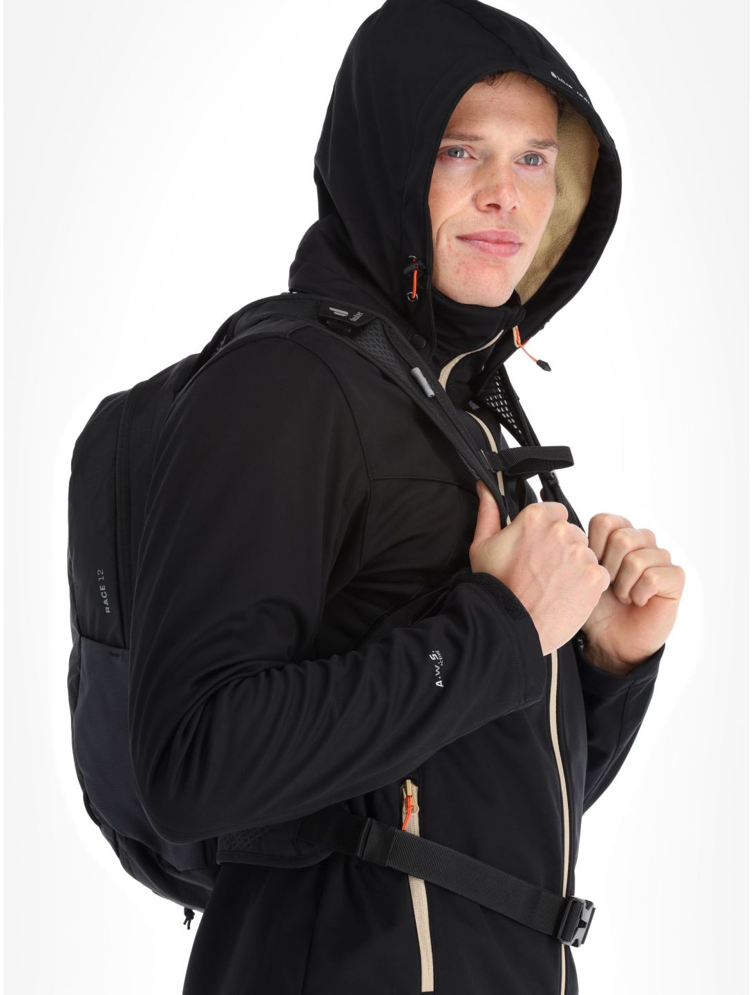 Icepeak, Biggs AC Softshell jas heren Zwart 