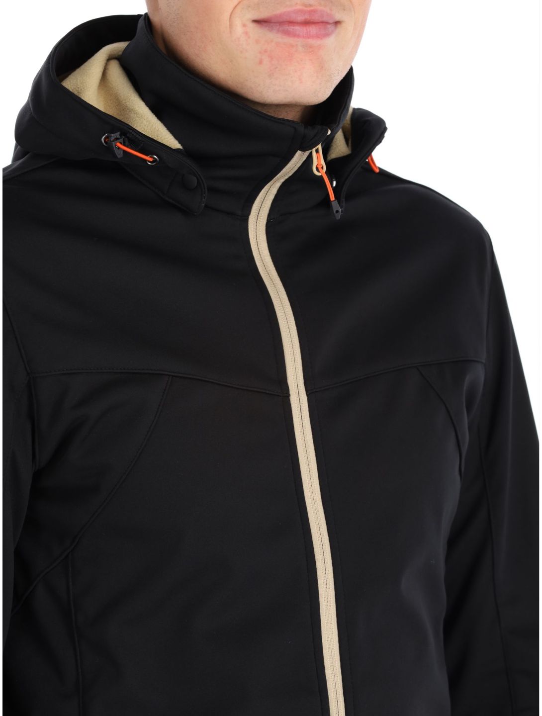 Icepeak, Biggs AC Softshell jas heren Zwart 