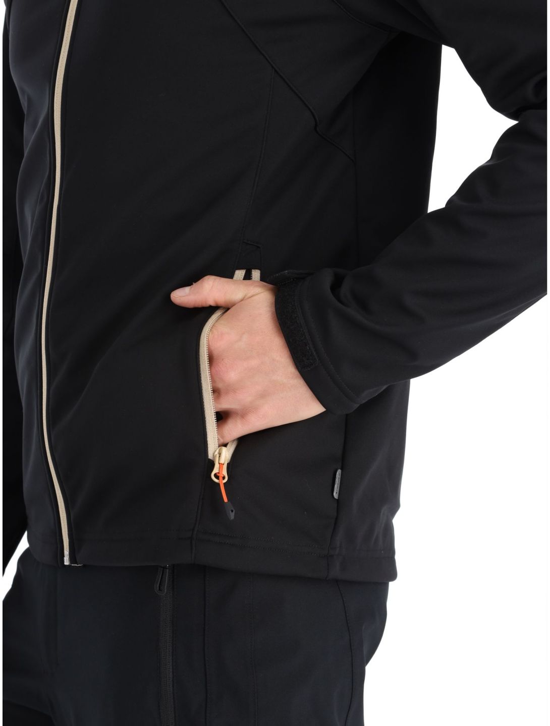 Icepeak, Biggs AC Softshell jas heren Zwart 