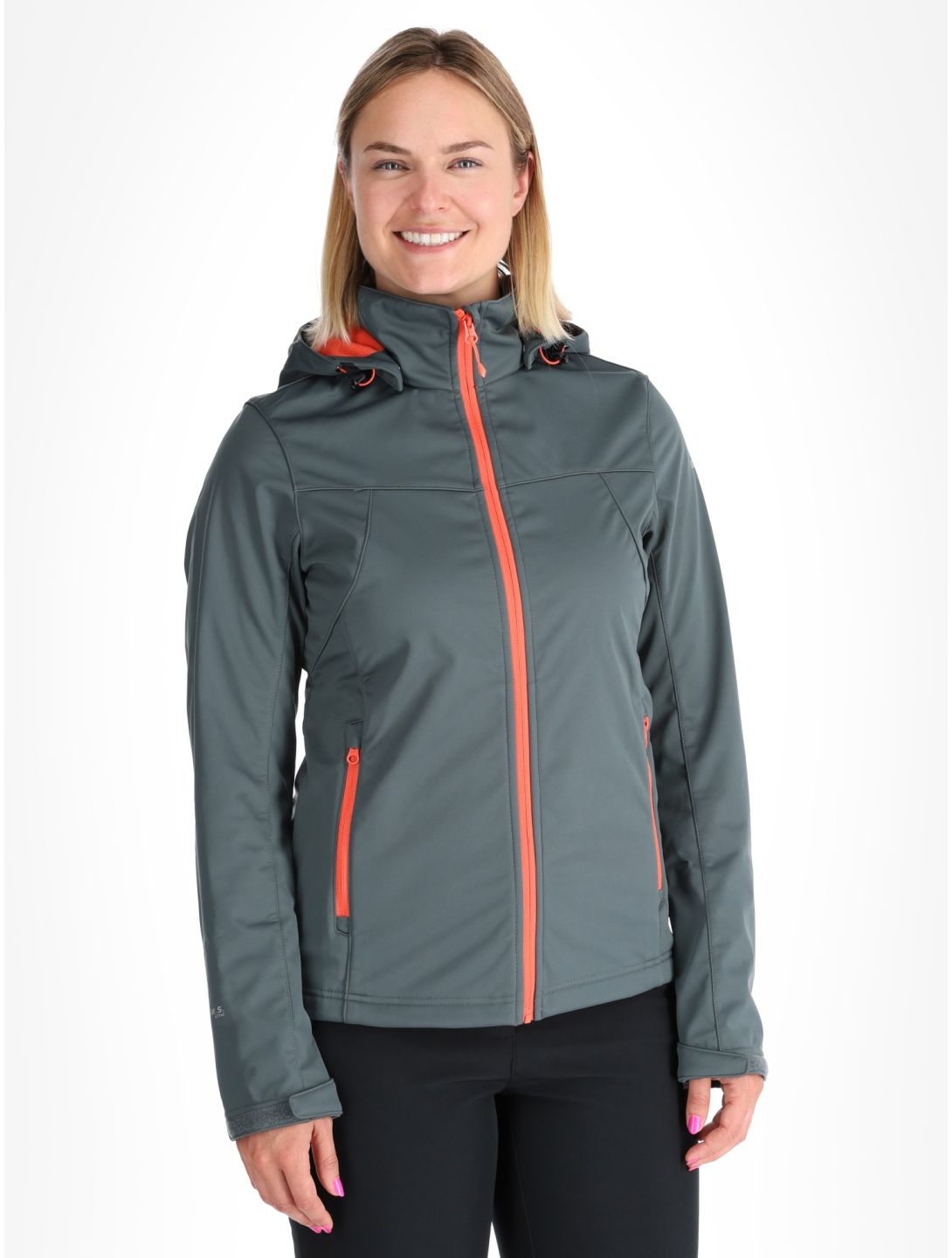 Icepeak, Boise softshell ski-jas dames Green groen 