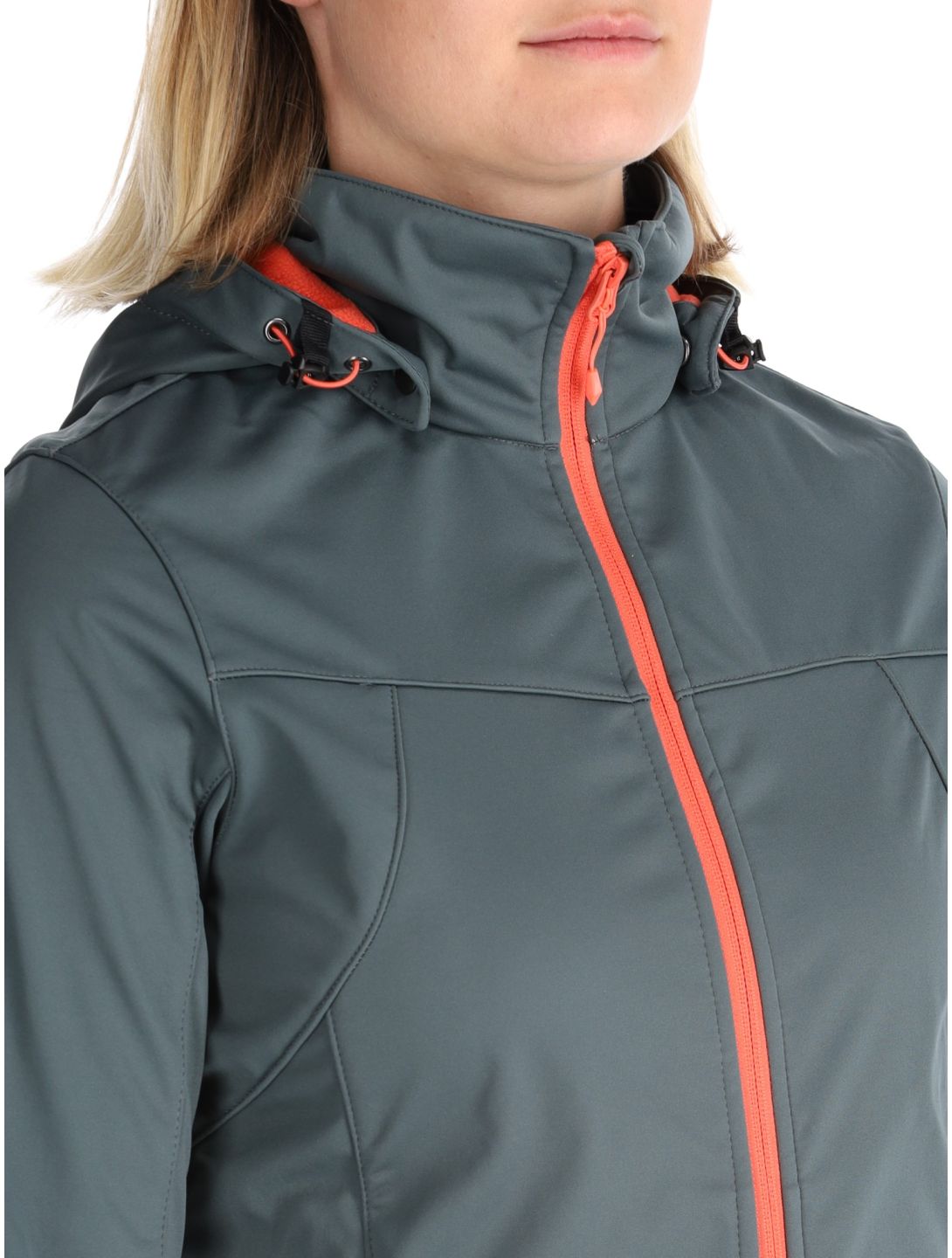 Icepeak, Boise softshell ski-jas dames Green groen 