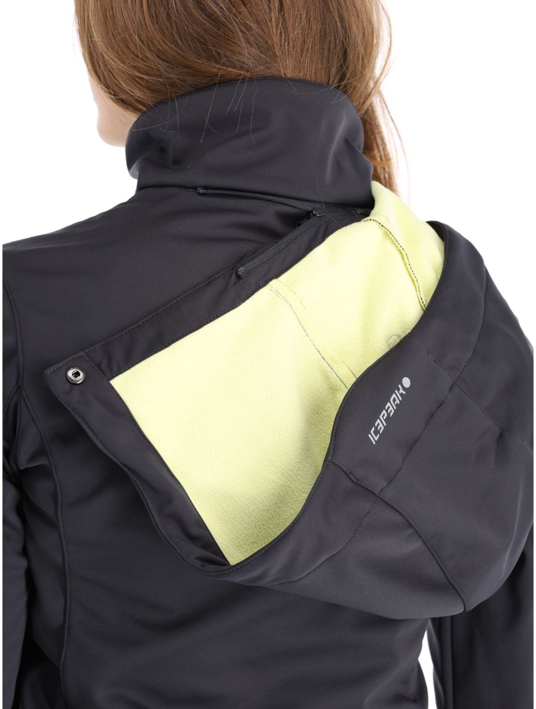 Icepeak, Boise AC Softshell jas dames Grijs 