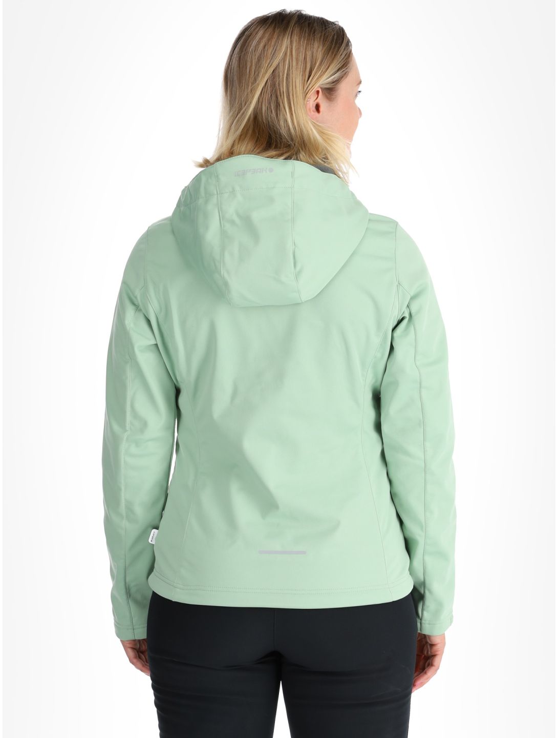 Icepeak, Boise softshell ski-jas dames Light Green groen 