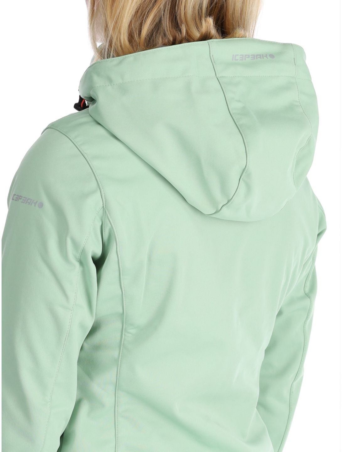 Icepeak, Boise softshell ski-jas dames Light Green groen 