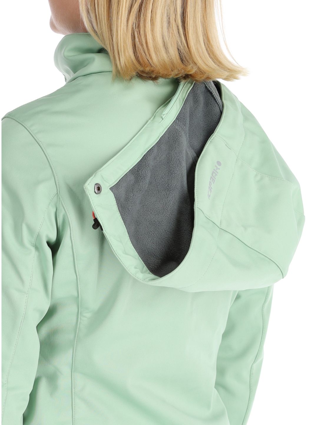 Icepeak, Boise softshell ski-jas dames Light Green groen 