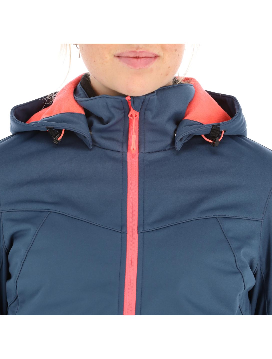 Icepeak, Boise softshell ski-jas dames Blauw